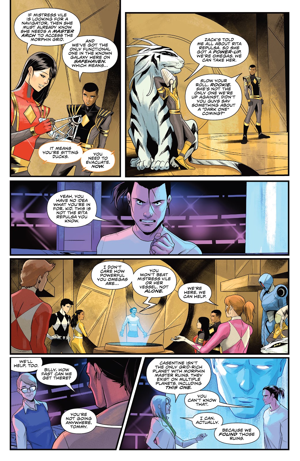 Mighty Morphin Power Rangers Issue #106 - Page 7