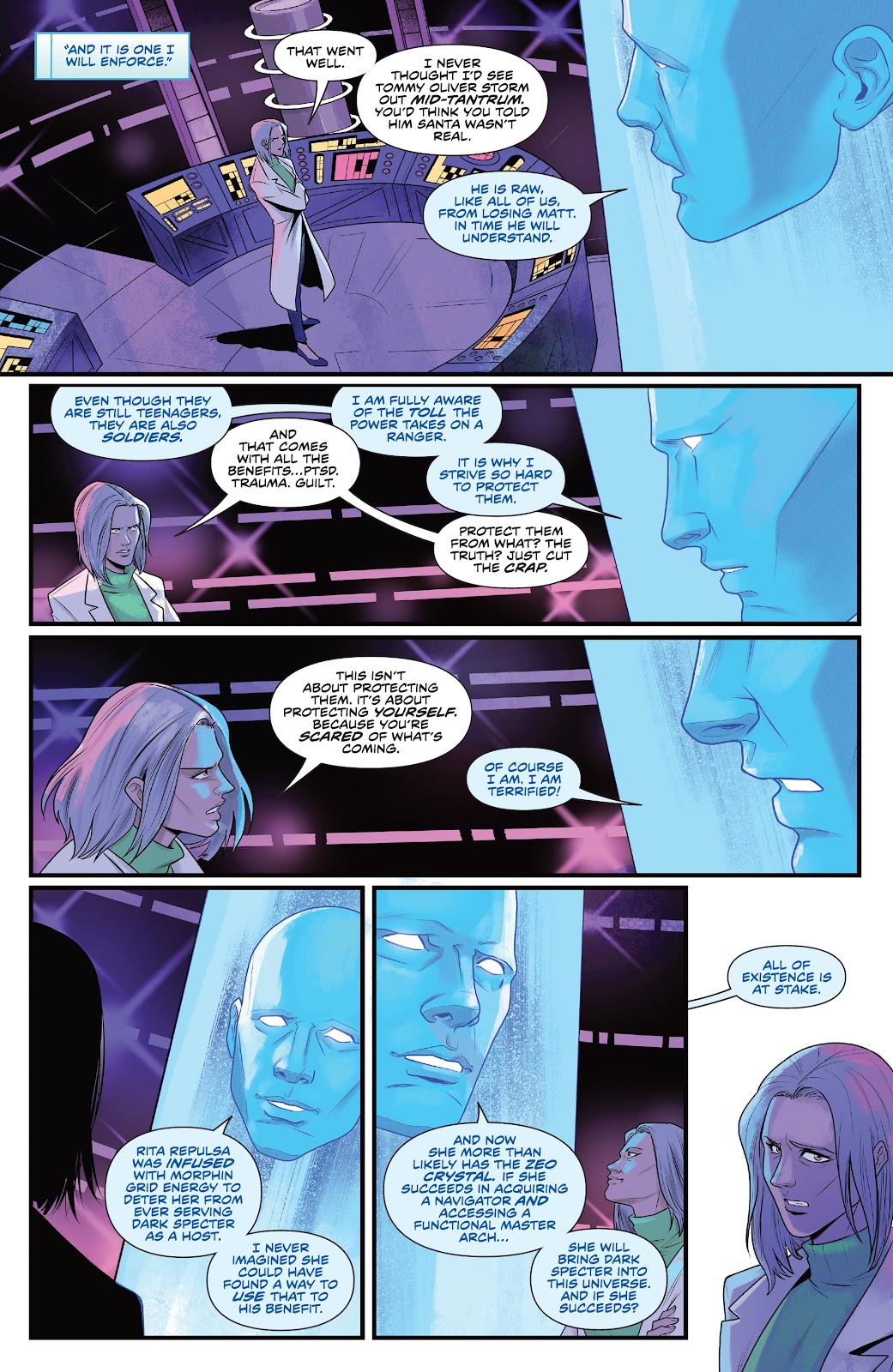 Mighty Morphin Power Rangers Issue #106 - Page 9