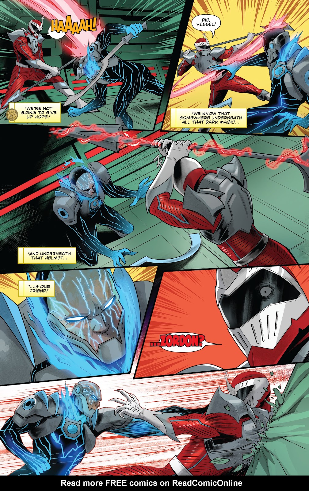 Mighty Morphin Power Rangers Issue #107 - Page 22