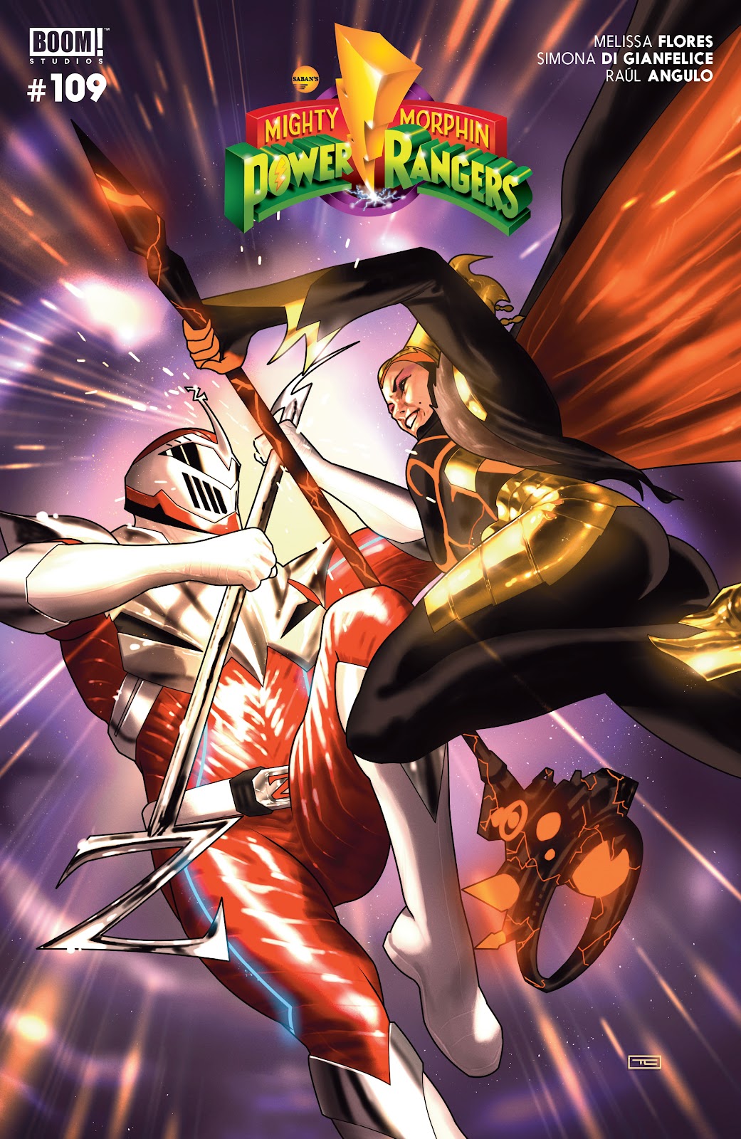 Mighty Morphin Power Rangers Issue #109 - Page 1