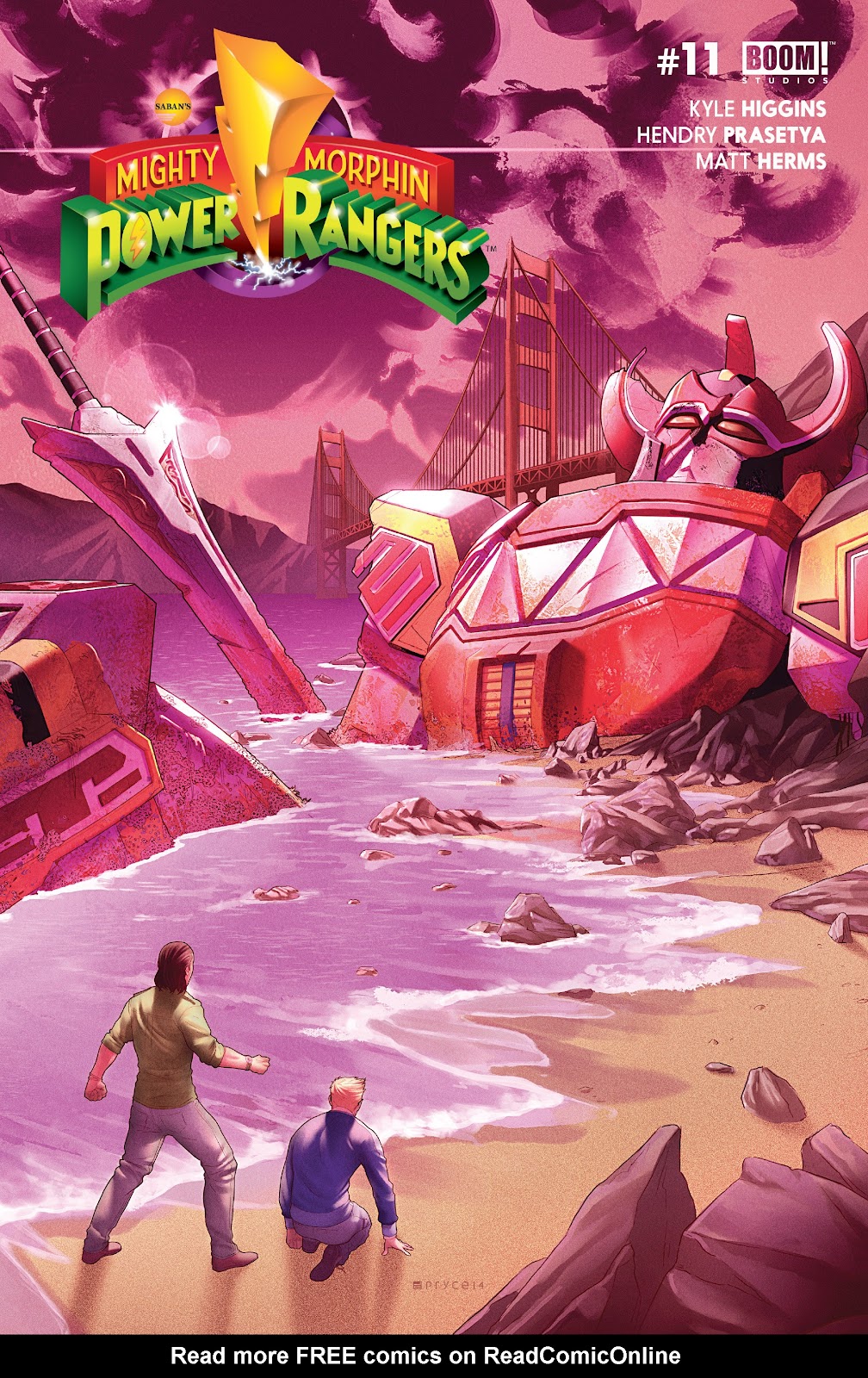Mighty Morphin Power Rangers Issue #11 - Page 1