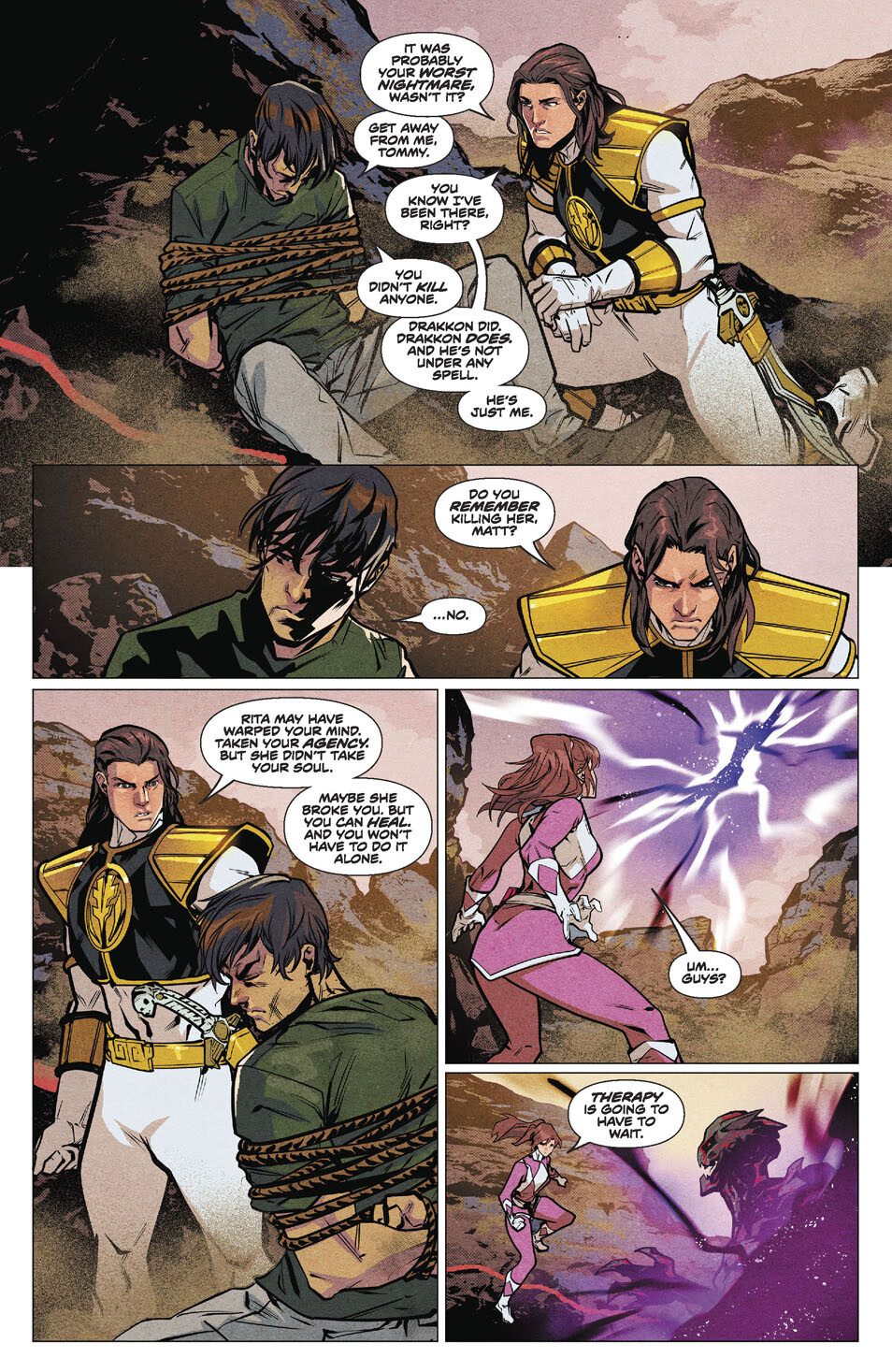 Mighty Morphin Power Rangers Issue #112 - Page 17