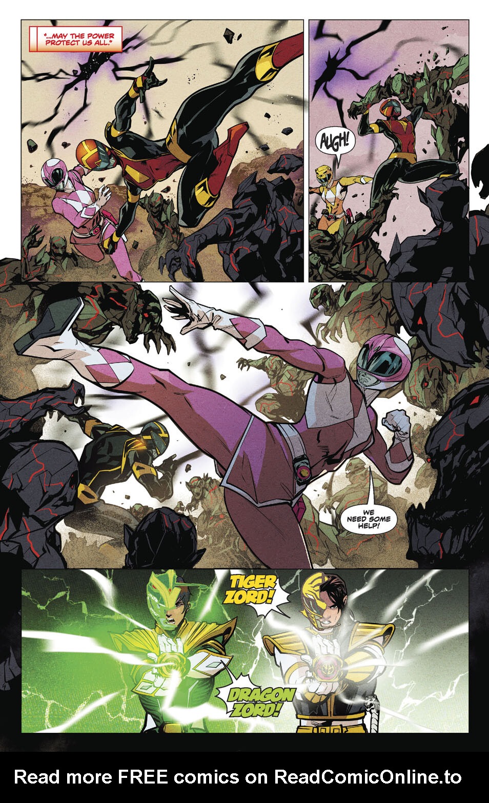 Mighty Morphin Power Rangers Issue #112 - Page 21