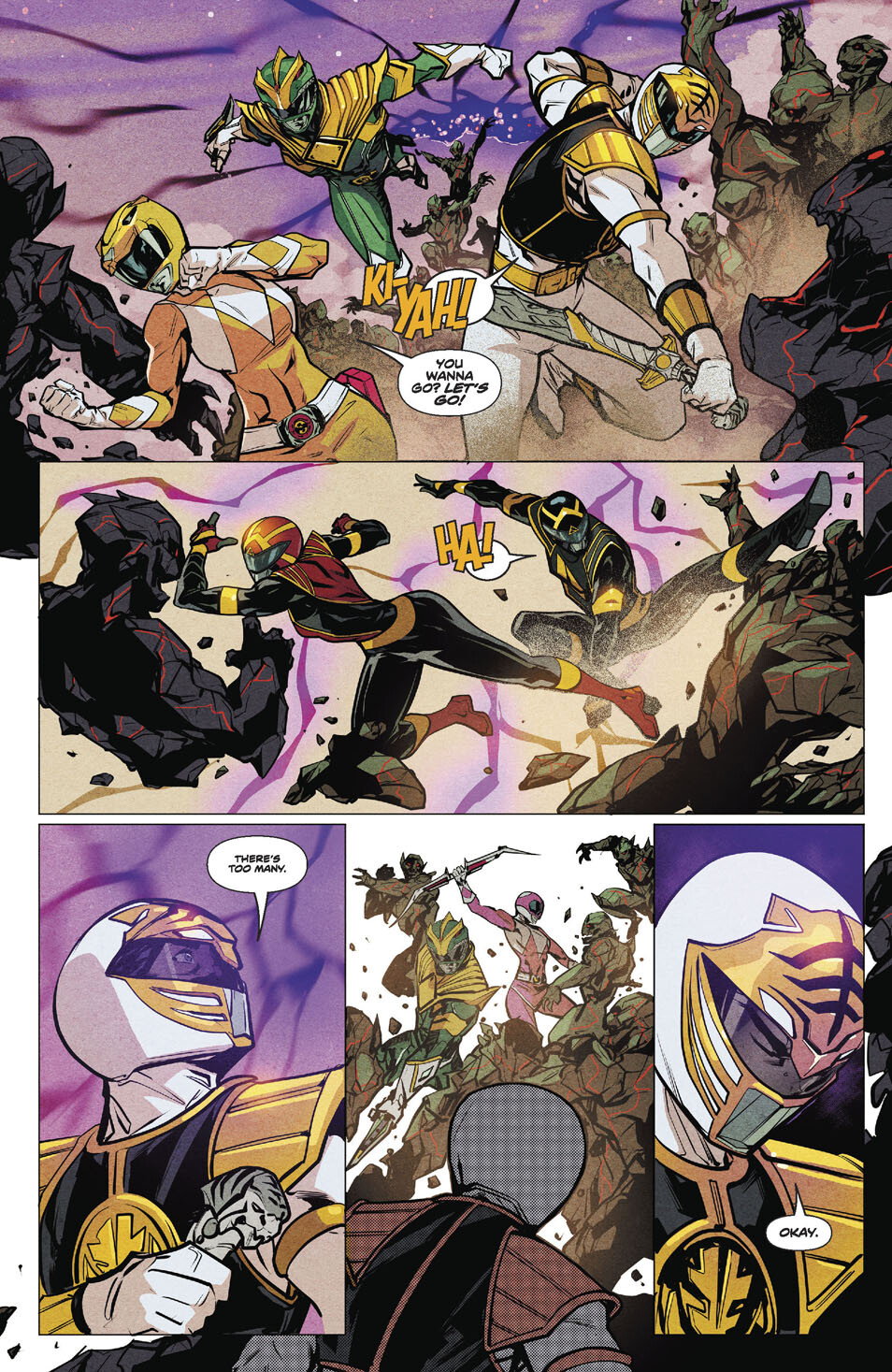 Mighty Morphin Power Rangers Issue #112 - Page 22