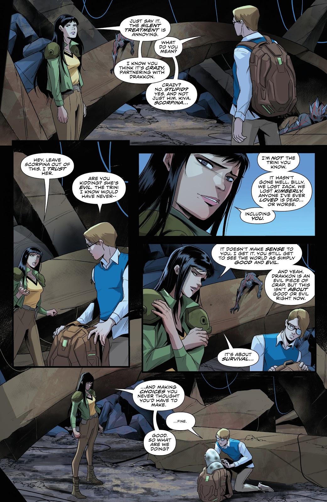 Mighty Morphin Power Rangers Issue #113 - Page 22