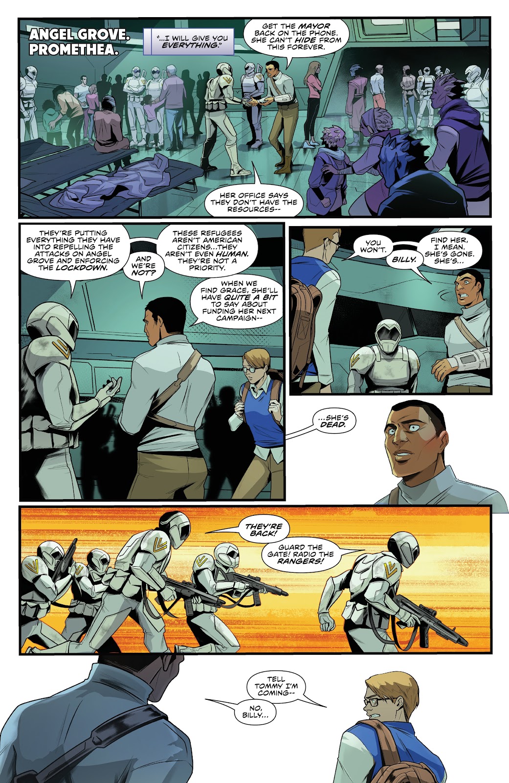 Mighty Morphin Power Rangers Issue #113 - Page 8