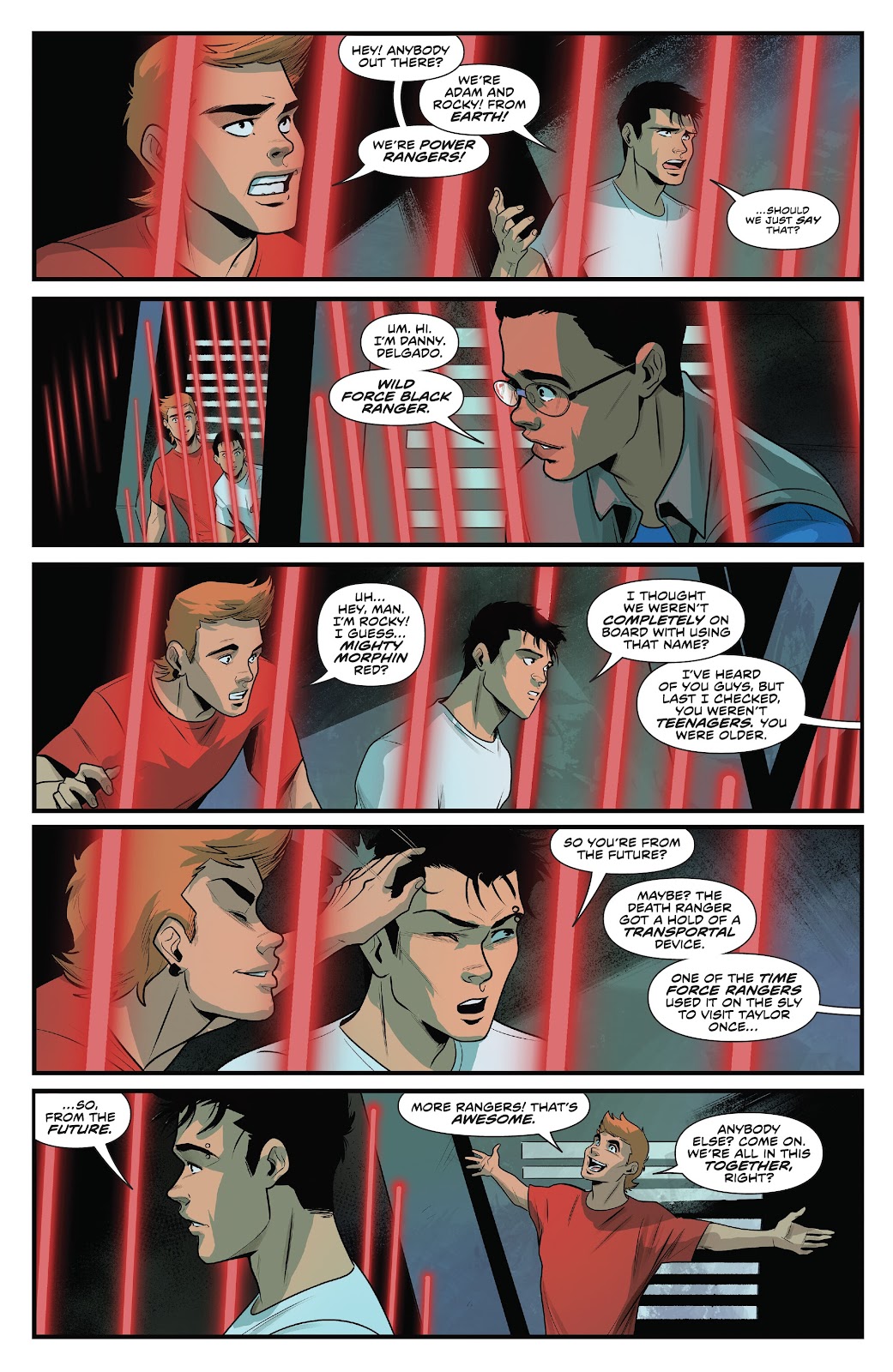 Mighty Morphin Power Rangers Issue #114 - Page 5
