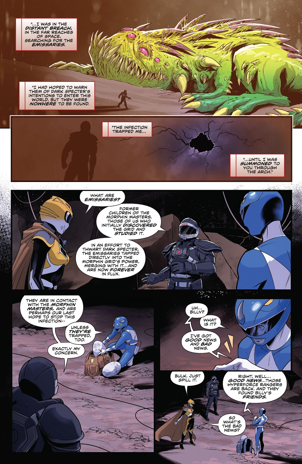 Mighty Morphin Power Rangers Issue #114 - Page 9