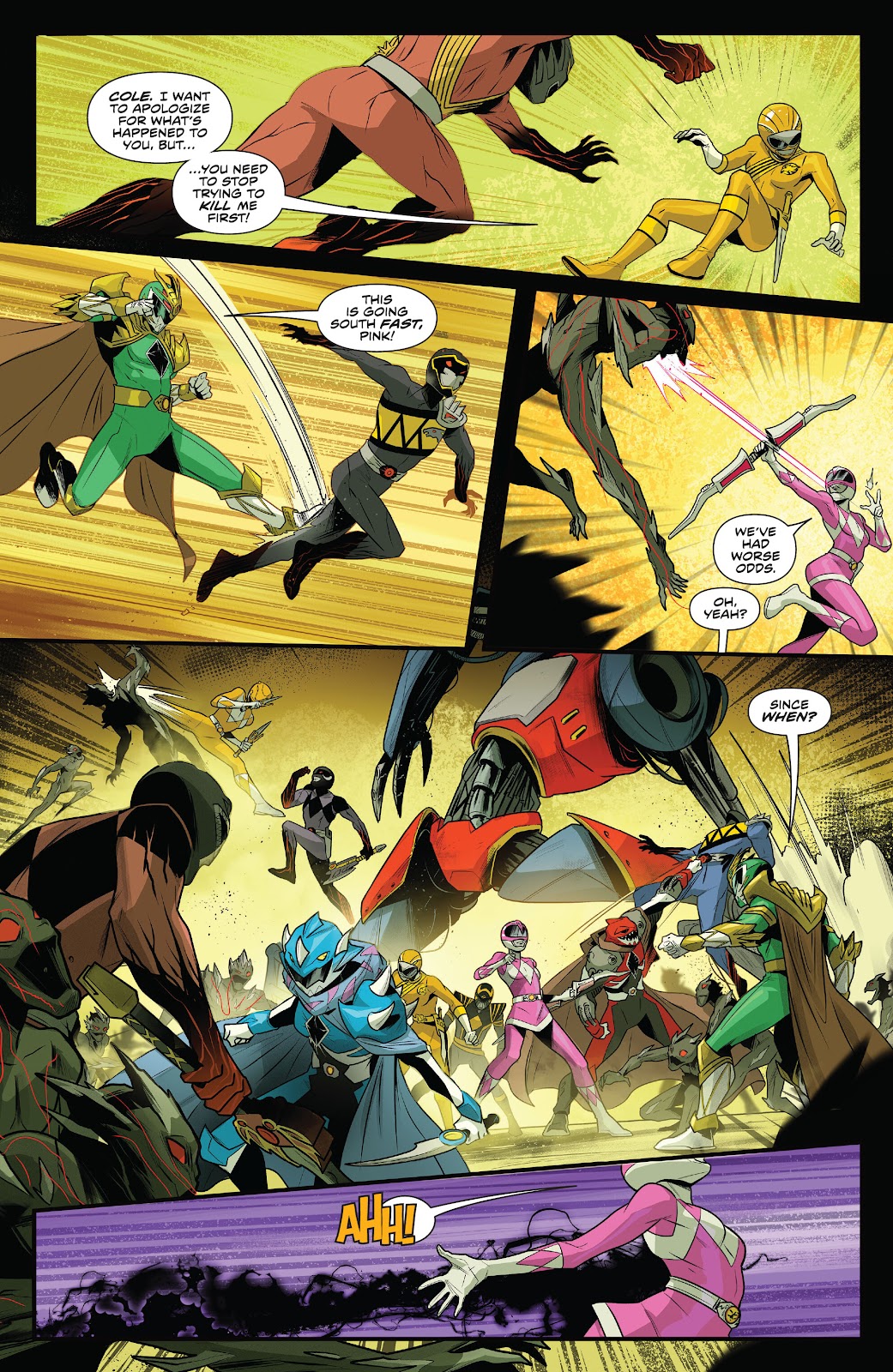 Mighty Morphin Power Rangers Issue #115 - Page 21