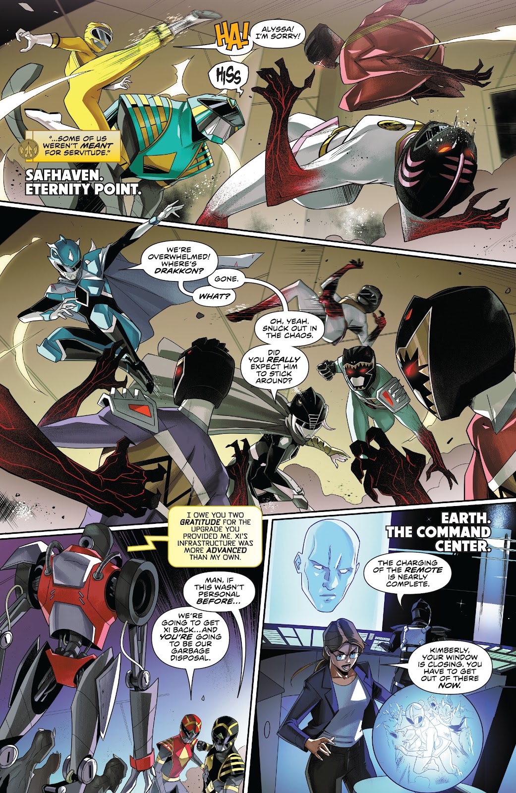 Mighty Morphin Power Rangers Issue #116 - Page 8