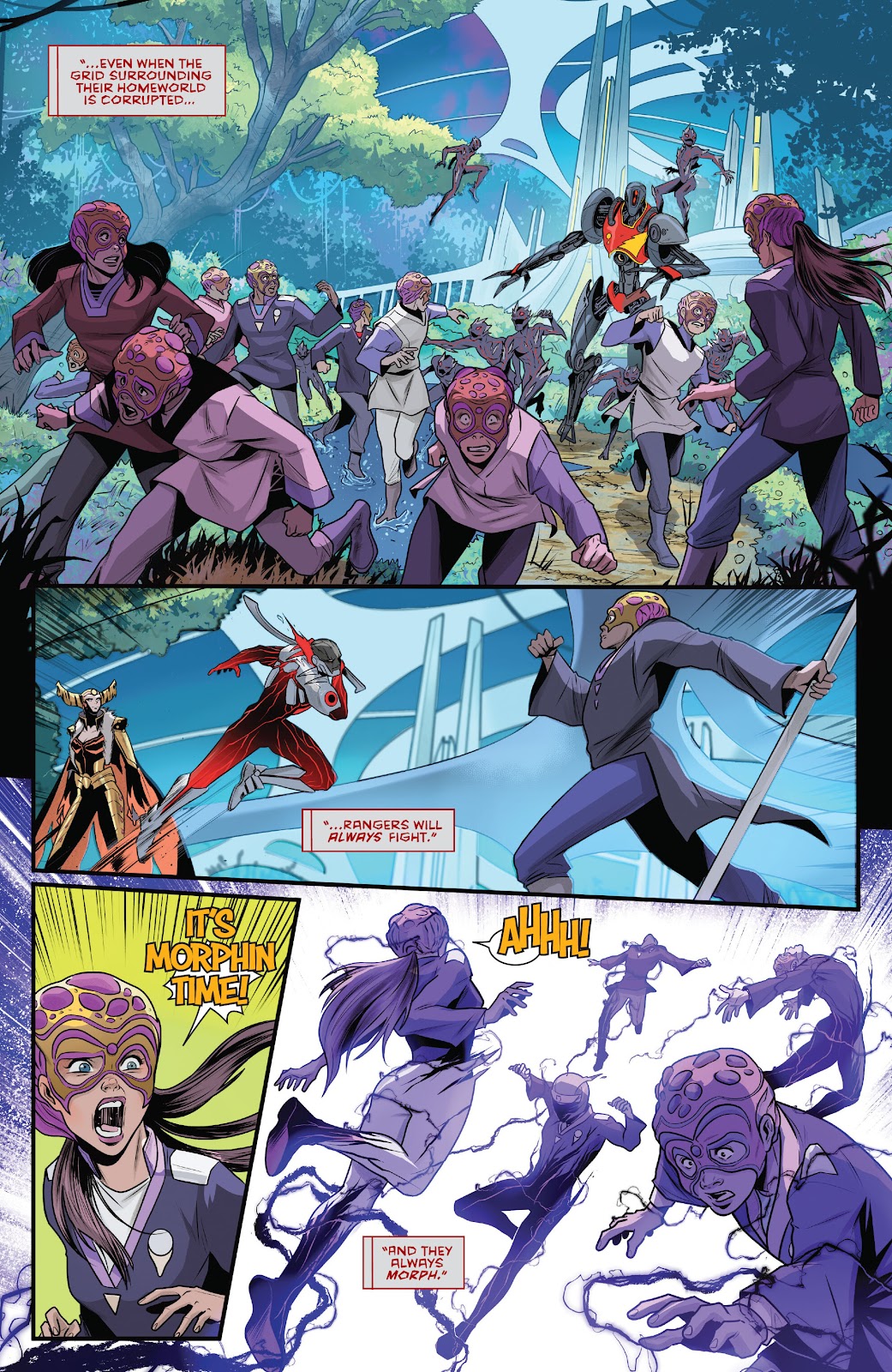 Mighty Morphin Power Rangers Issue #117 - Page 4