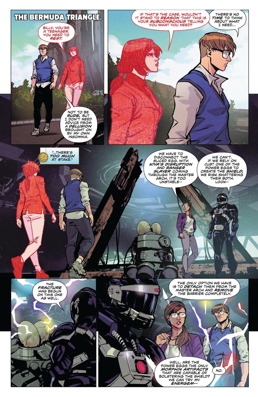 Mighty Morphin Power Rangers Issue #121 - Page 4