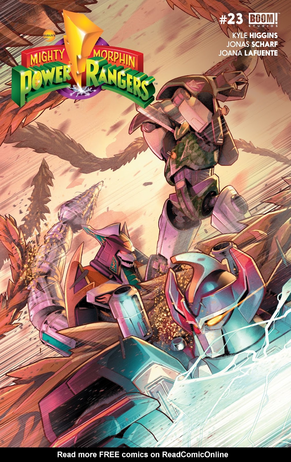 Mighty Morphin Power Rangers Issue #23 - Page 1
