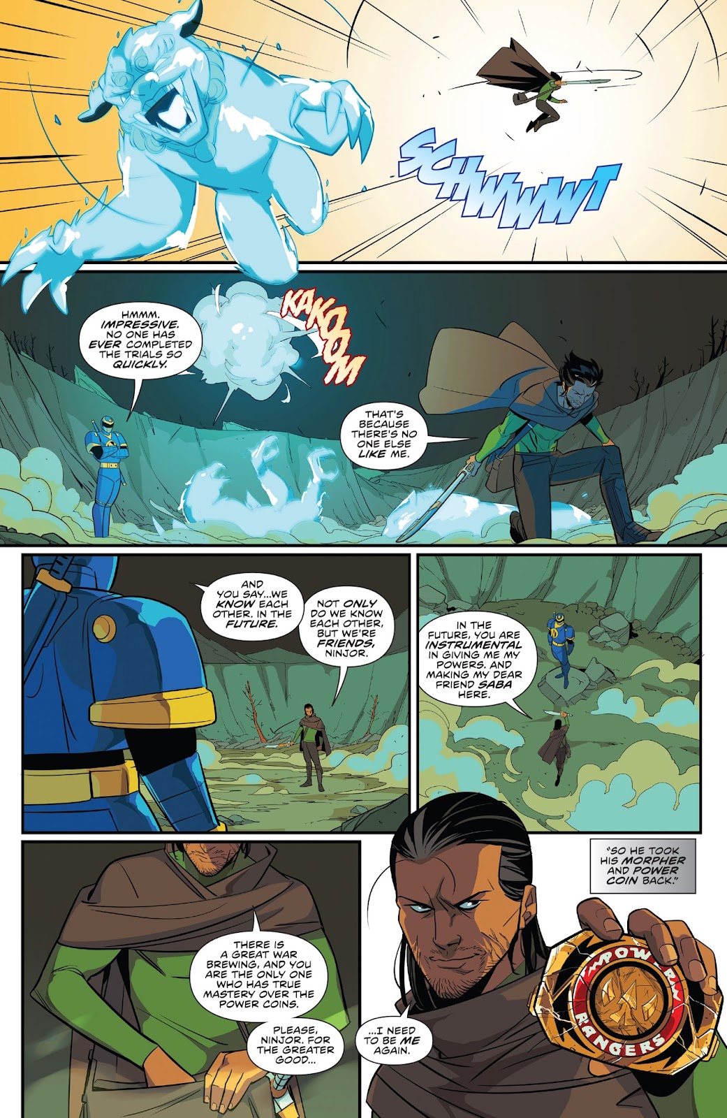 Mighty Morphin Power Rangers Issue #25 - Page 9