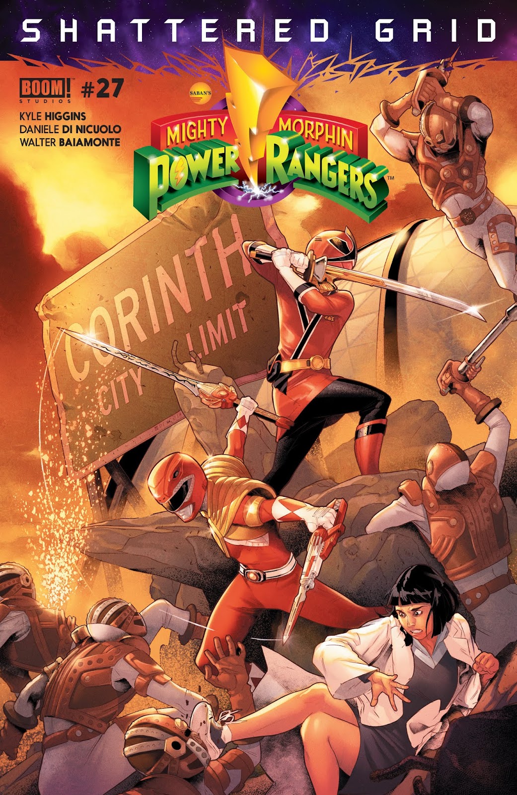 Mighty Morphin Power Rangers Issue #27 - Page 1