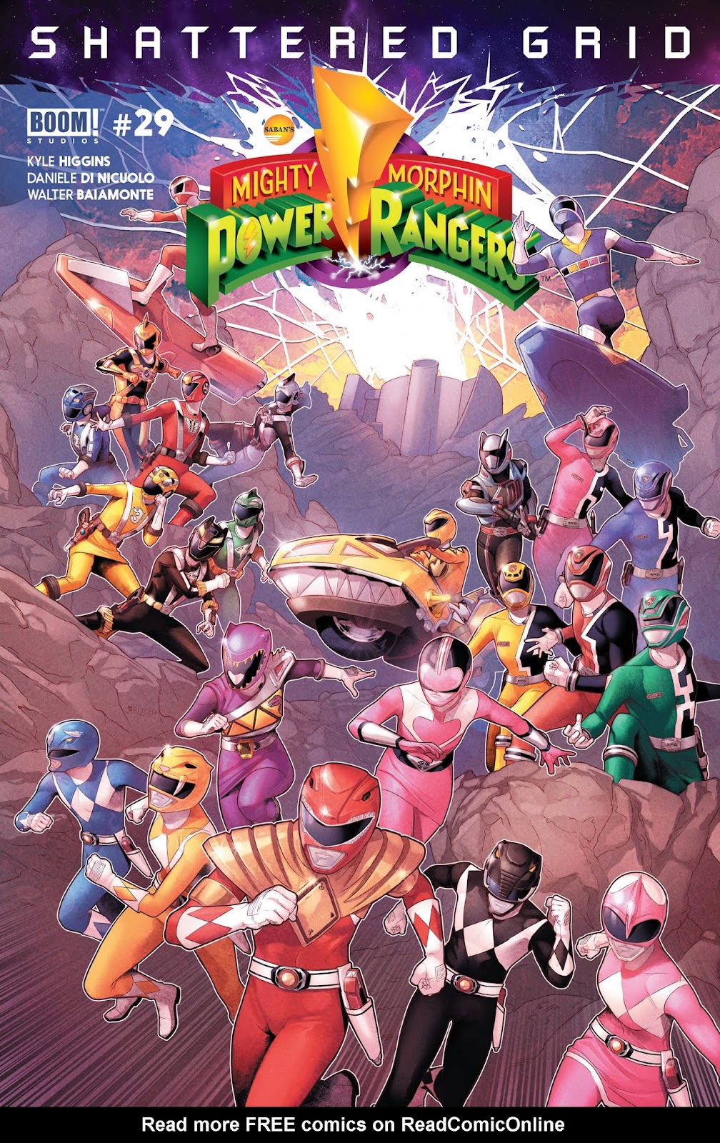 Mighty Morphin Power Rangers Issue #29 - Page 1