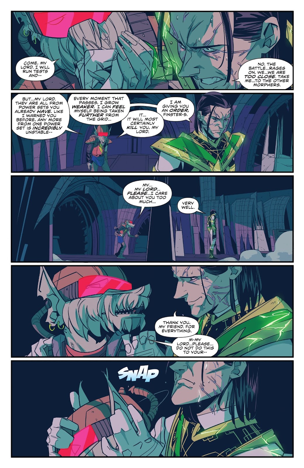 Mighty Morphin Power Rangers Issue #30 - Page 17