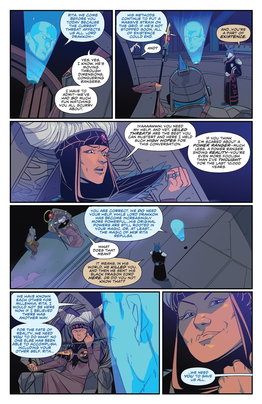 Mighty Morphin Power Rangers Issue #30 - Page 4
