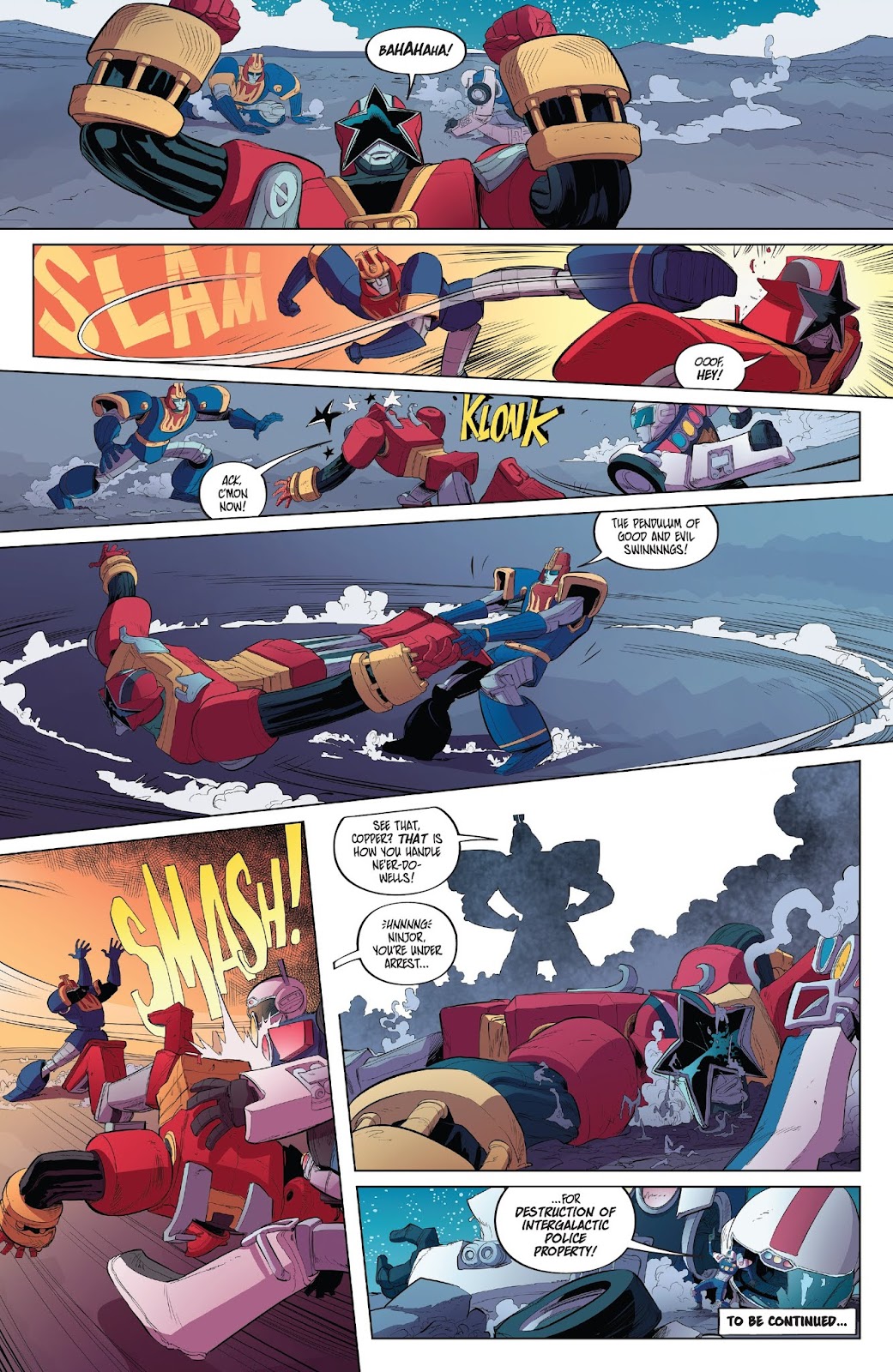 Mighty Morphin Power Rangers Issue #32 - Page 21