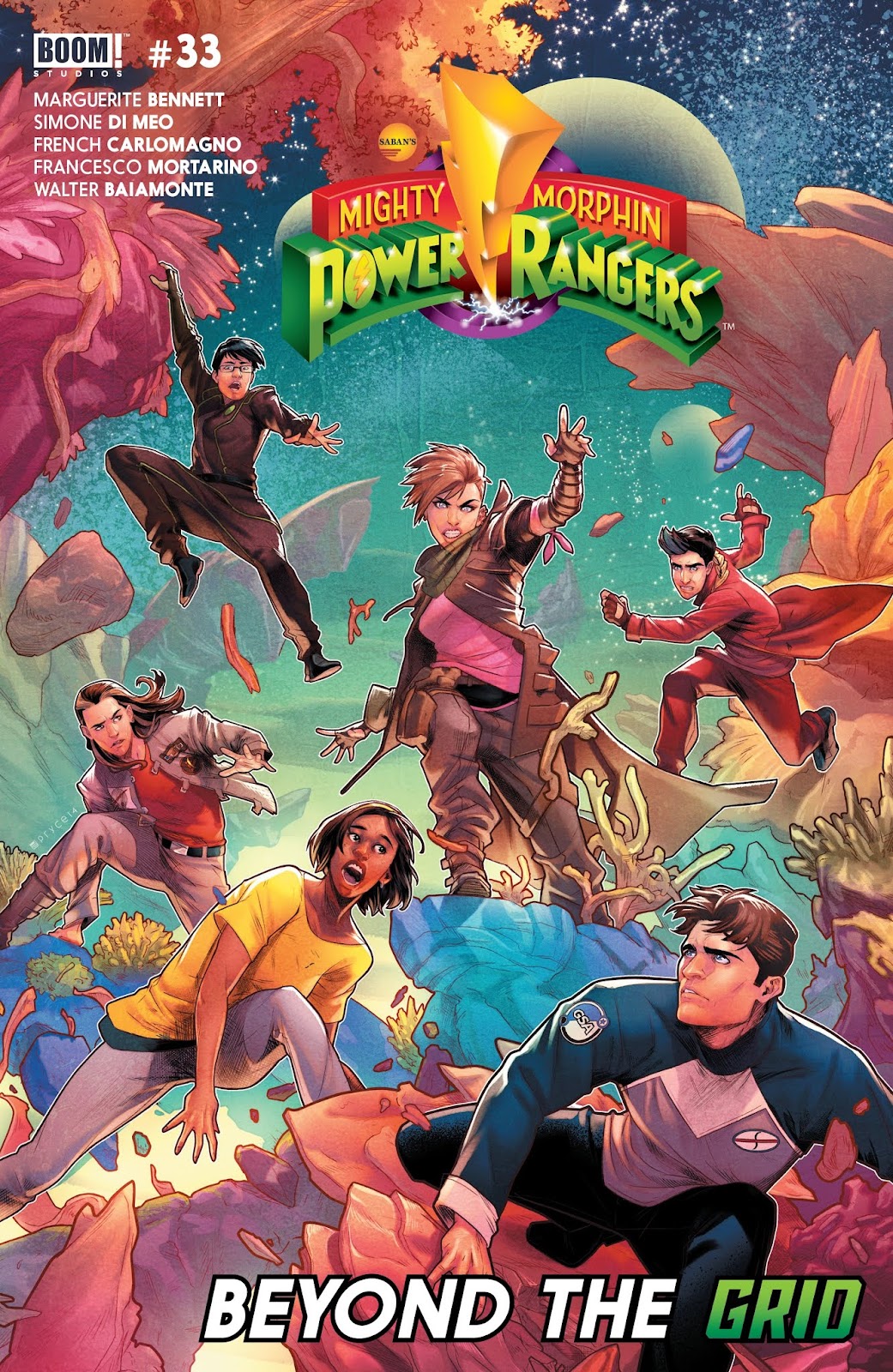 Mighty Morphin Power Rangers Issue #33 - Page 1