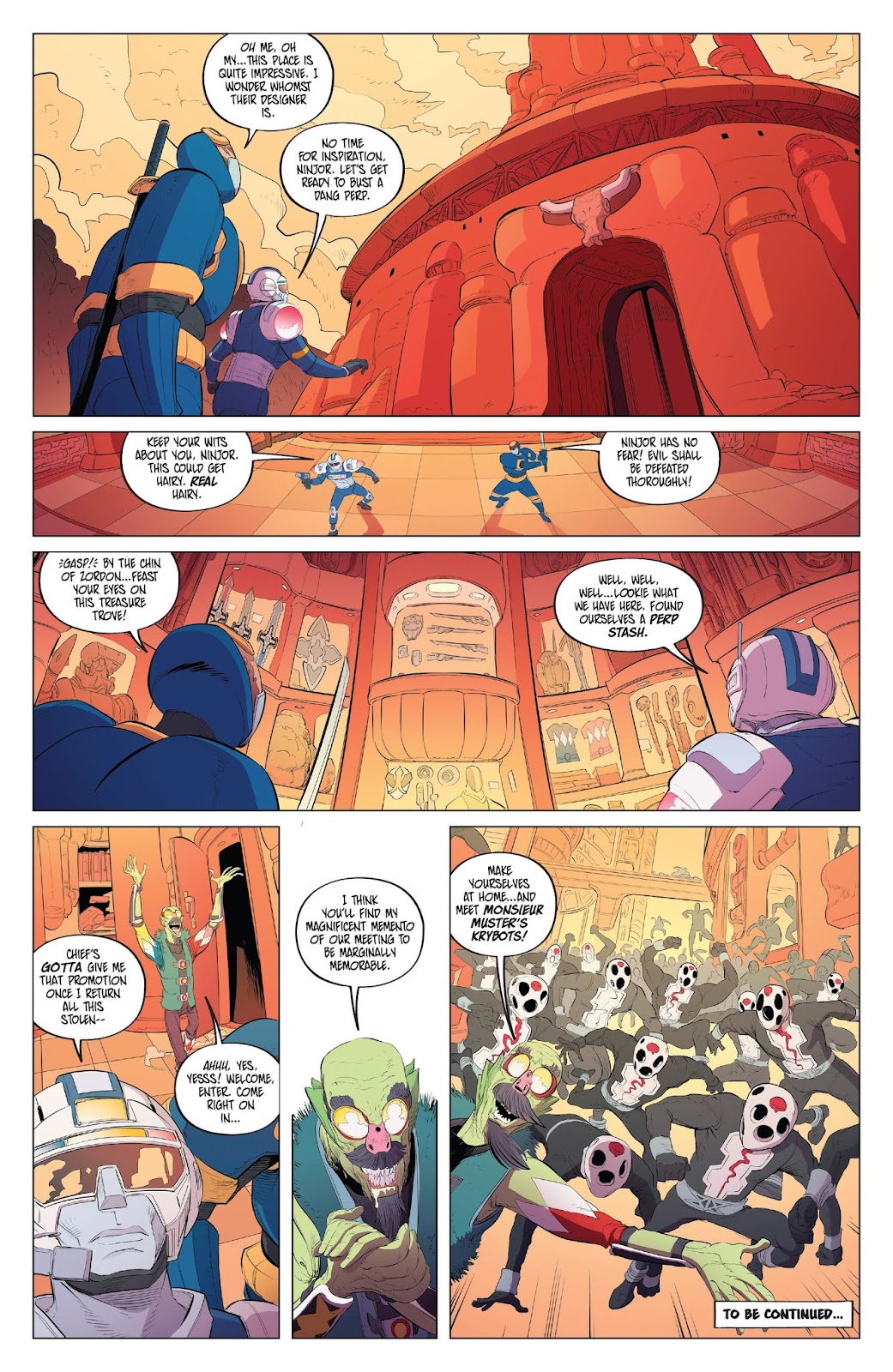 Mighty Morphin Power Rangers Issue #33 - Page 21