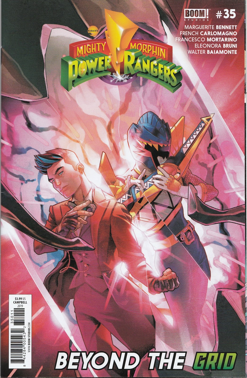 Mighty Morphin Power Rangers Issue #35 - Page 1