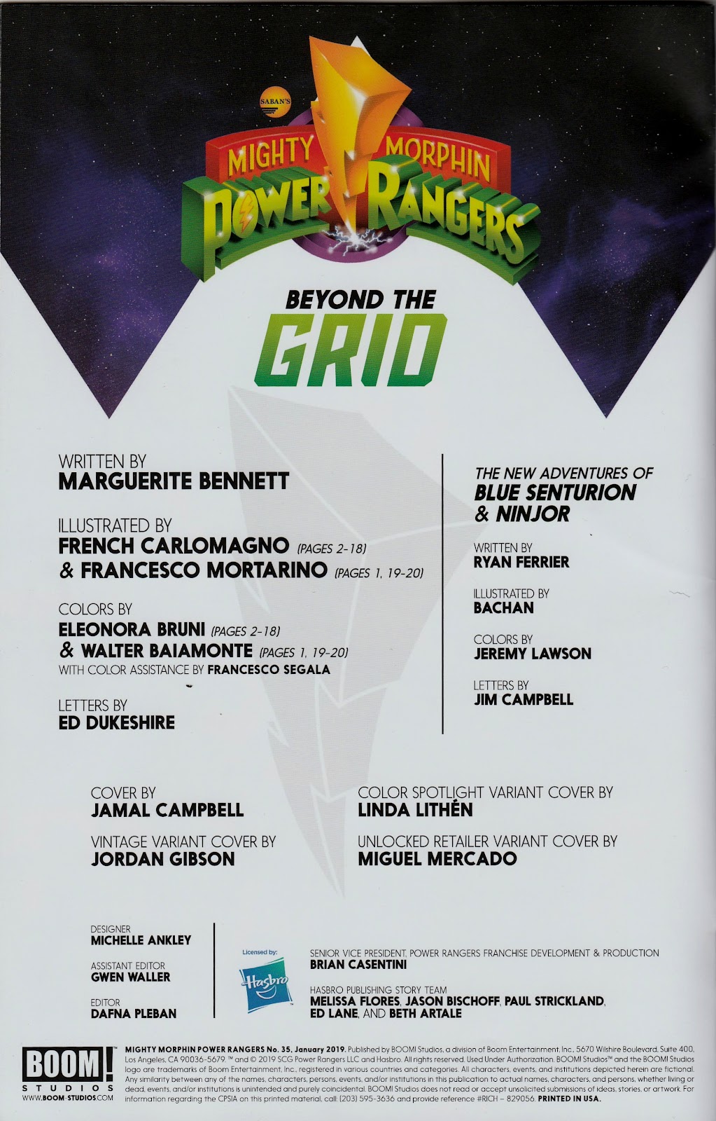 Mighty Morphin Power Rangers Issue #35 - Page 4