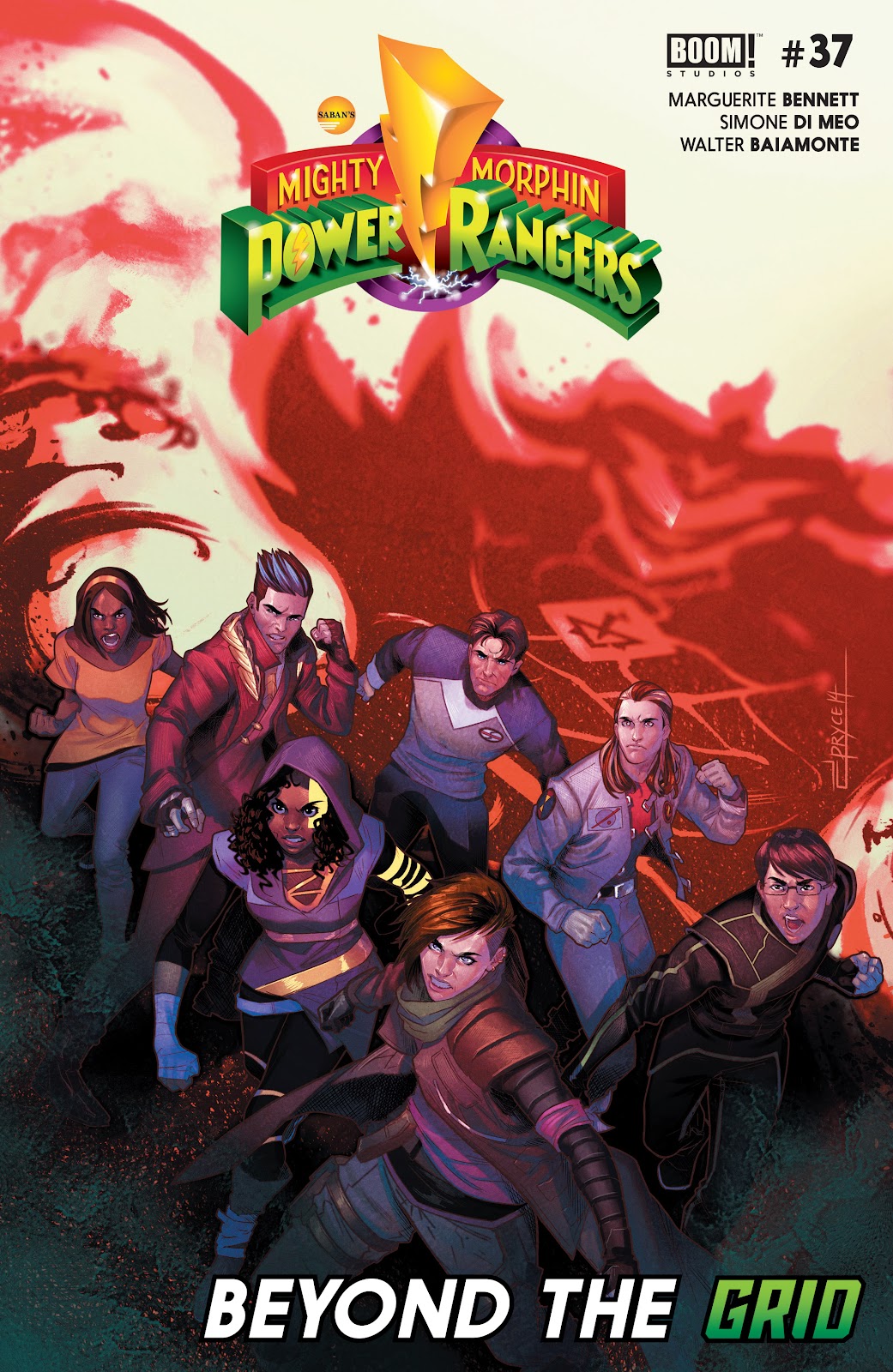 Mighty Morphin Power Rangers Issue #37 - Page 1