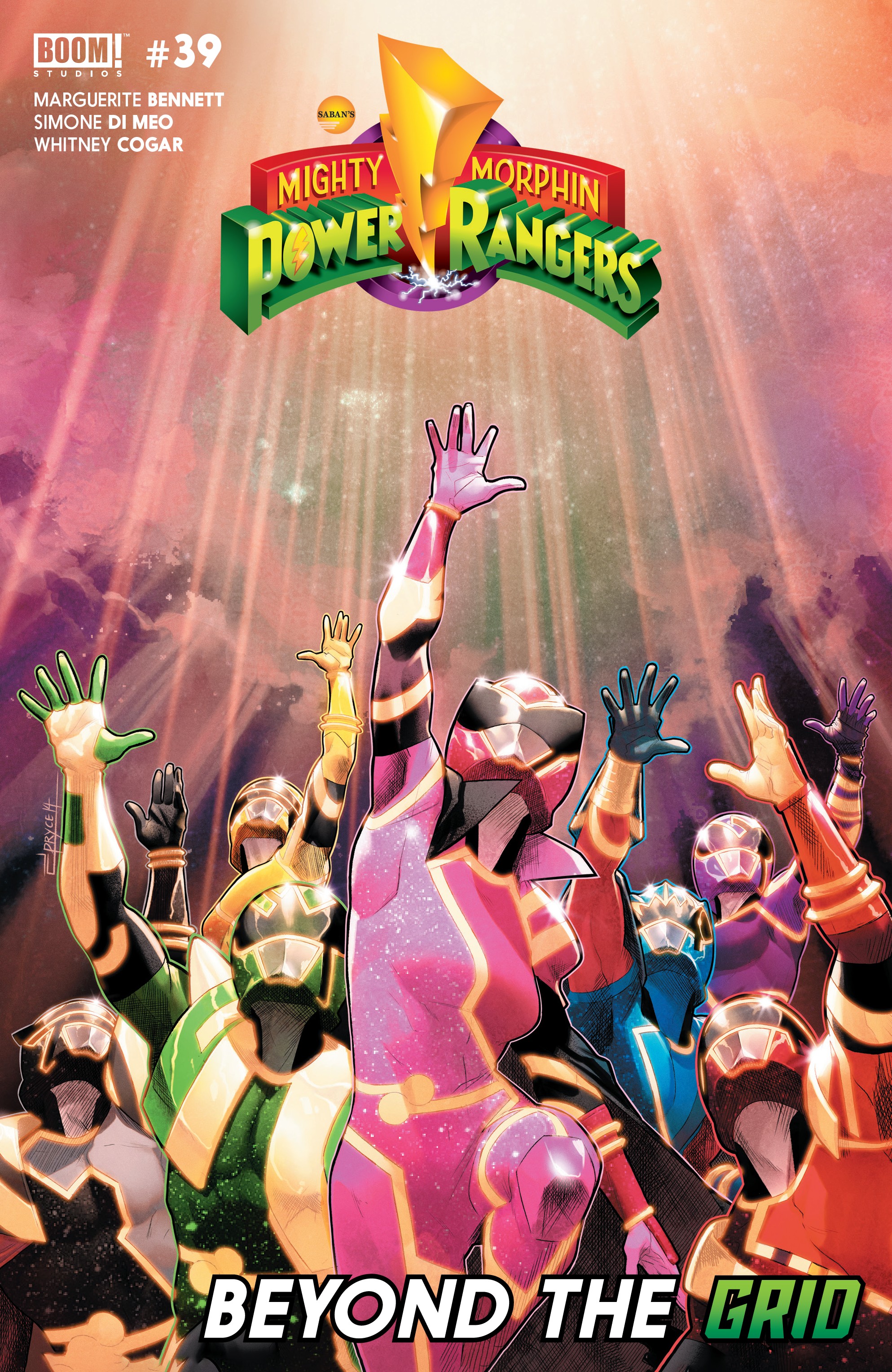 Mighty Morphin Power Rangers Issue #39 - Page 1
