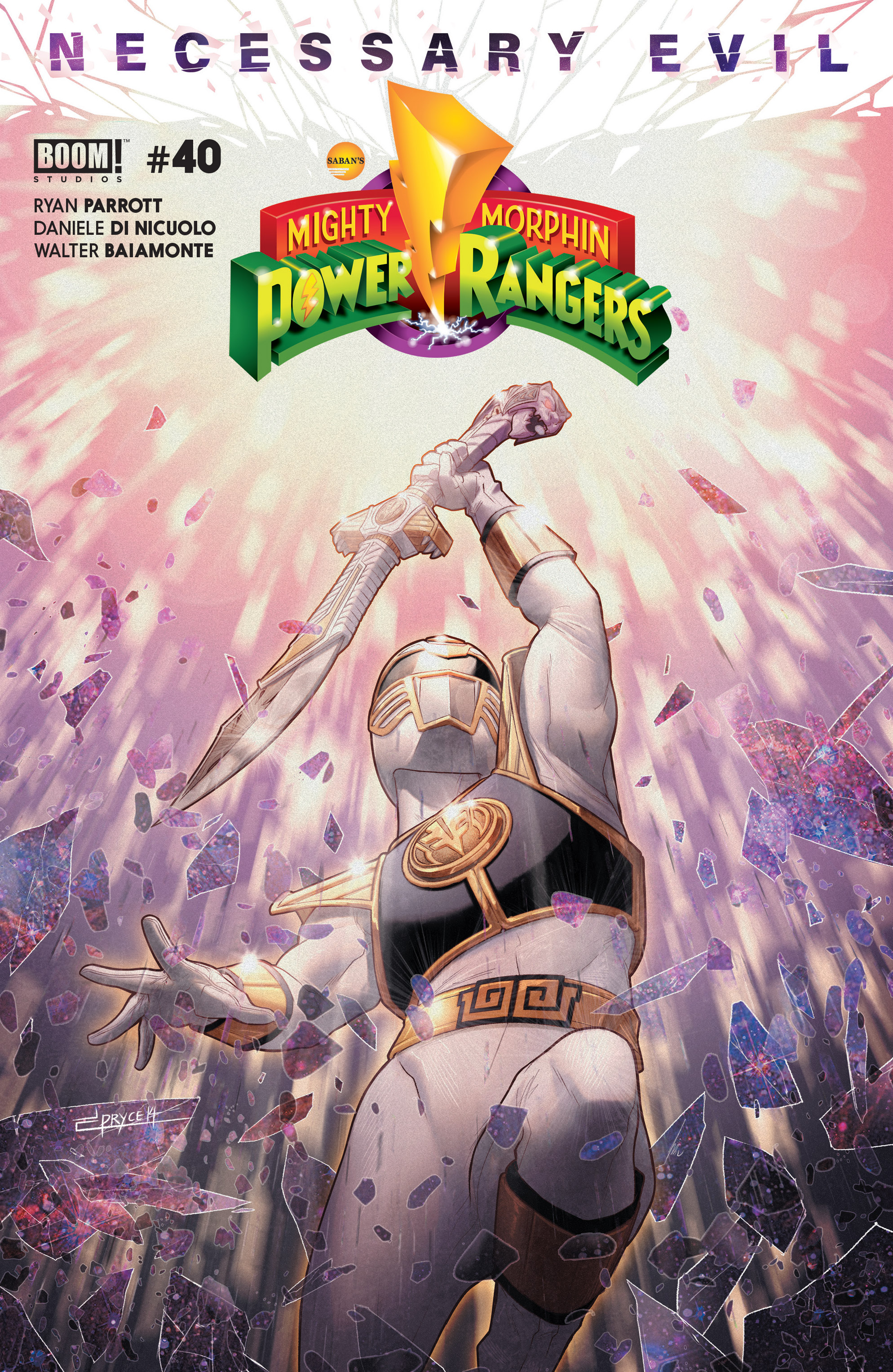 Mighty Morphin Power Rangers Issue #40 - Page 1