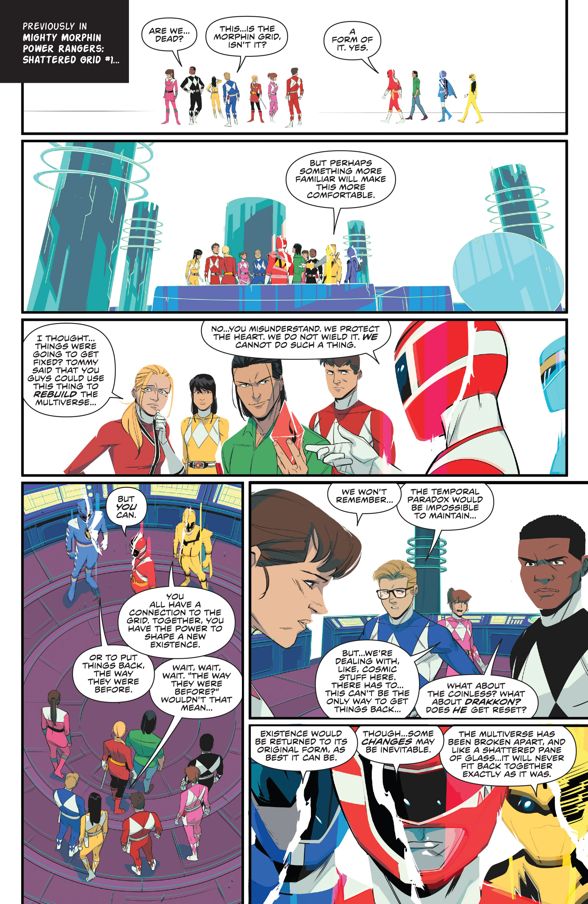 Mighty Morphin Power Rangers Issue #40 - Page 3