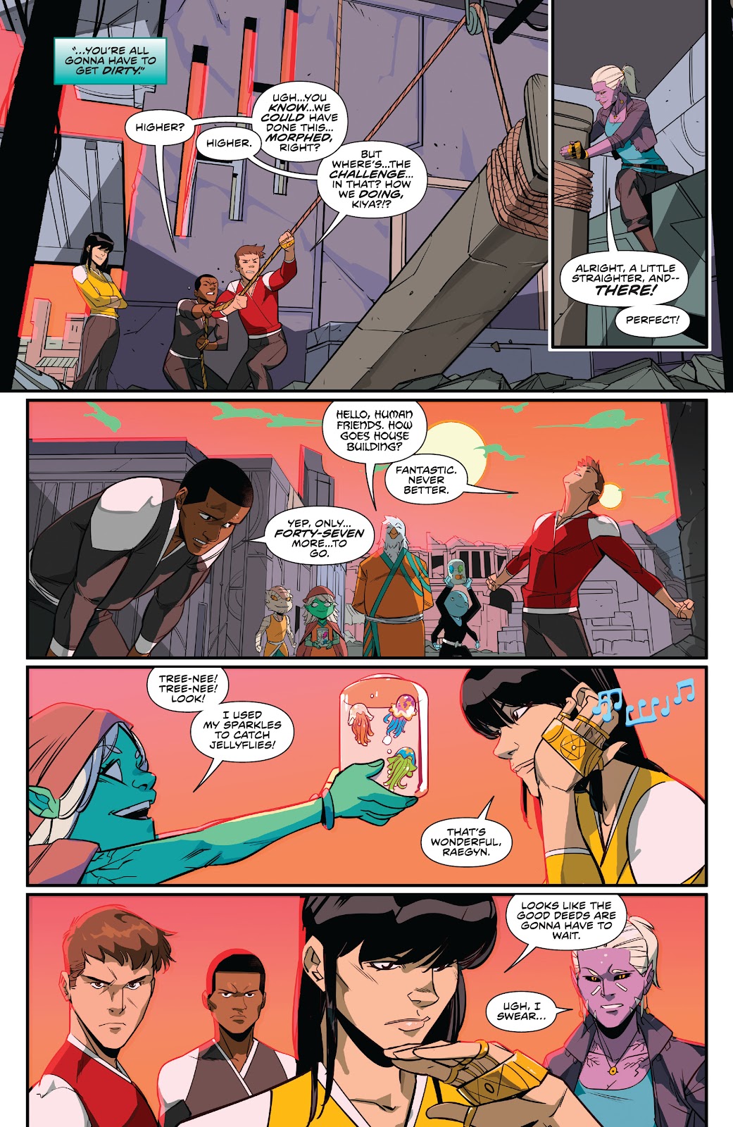 Mighty Morphin Power Rangers Issue #41 - Page 9