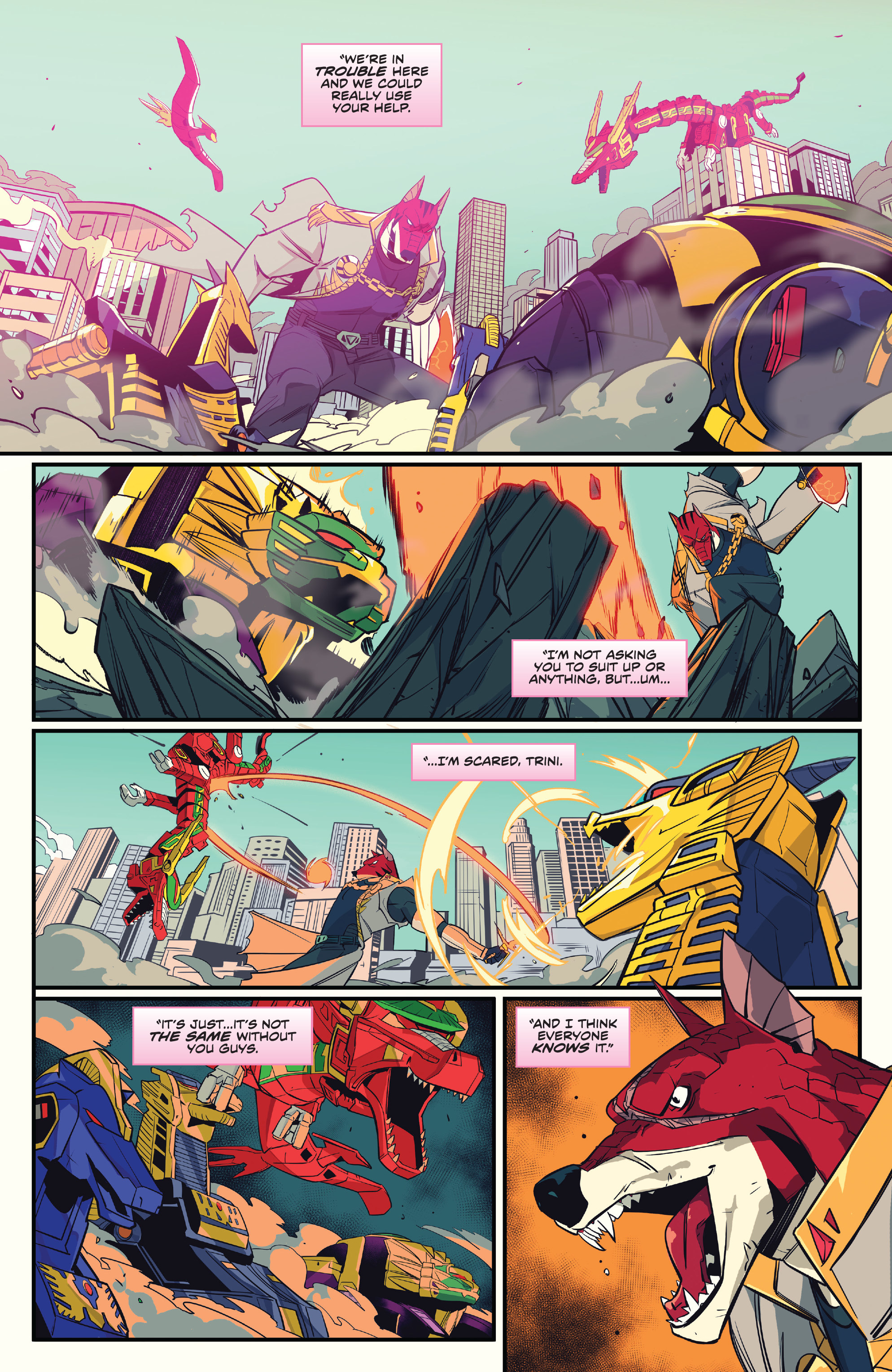 Mighty Morphin Power Rangers Issue #43 - Page 21