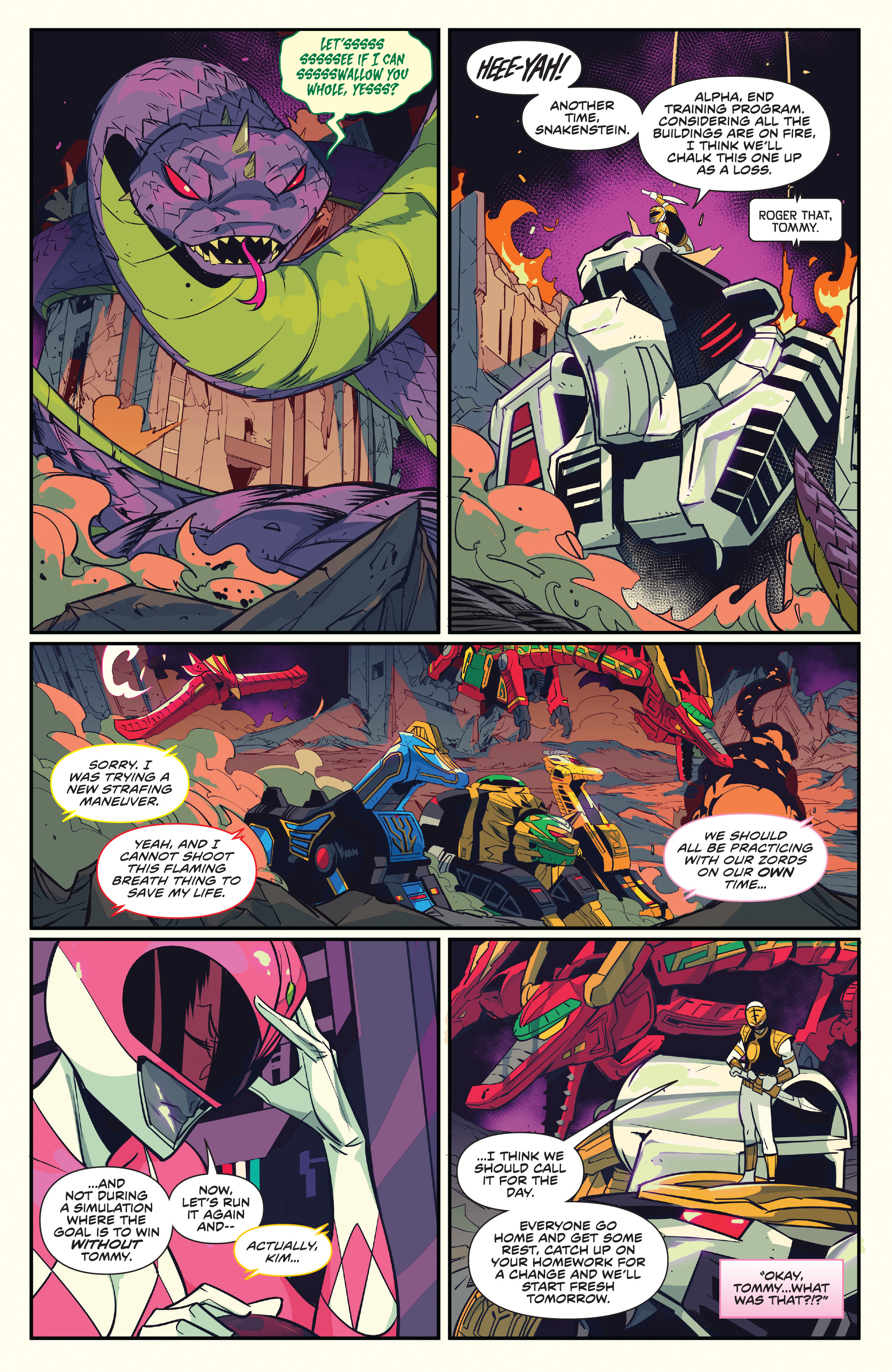 Mighty Morphin Power Rangers Issue #46 - Page 5