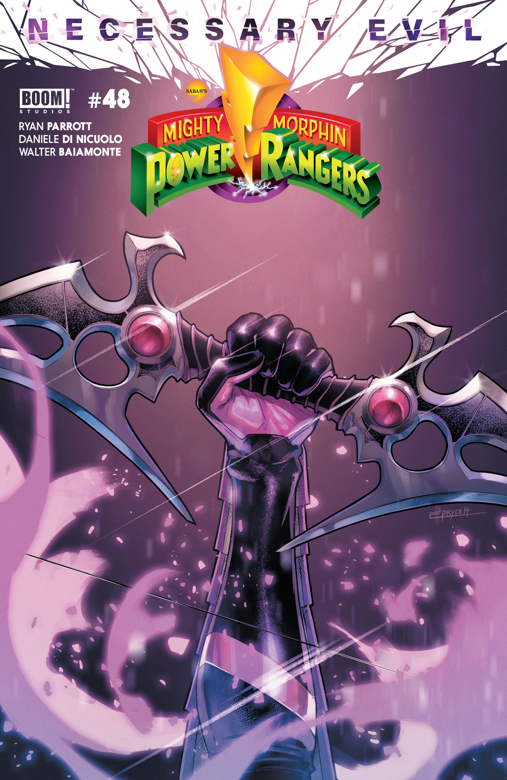 Mighty Morphin Power Rangers Issue #48 - Page 1