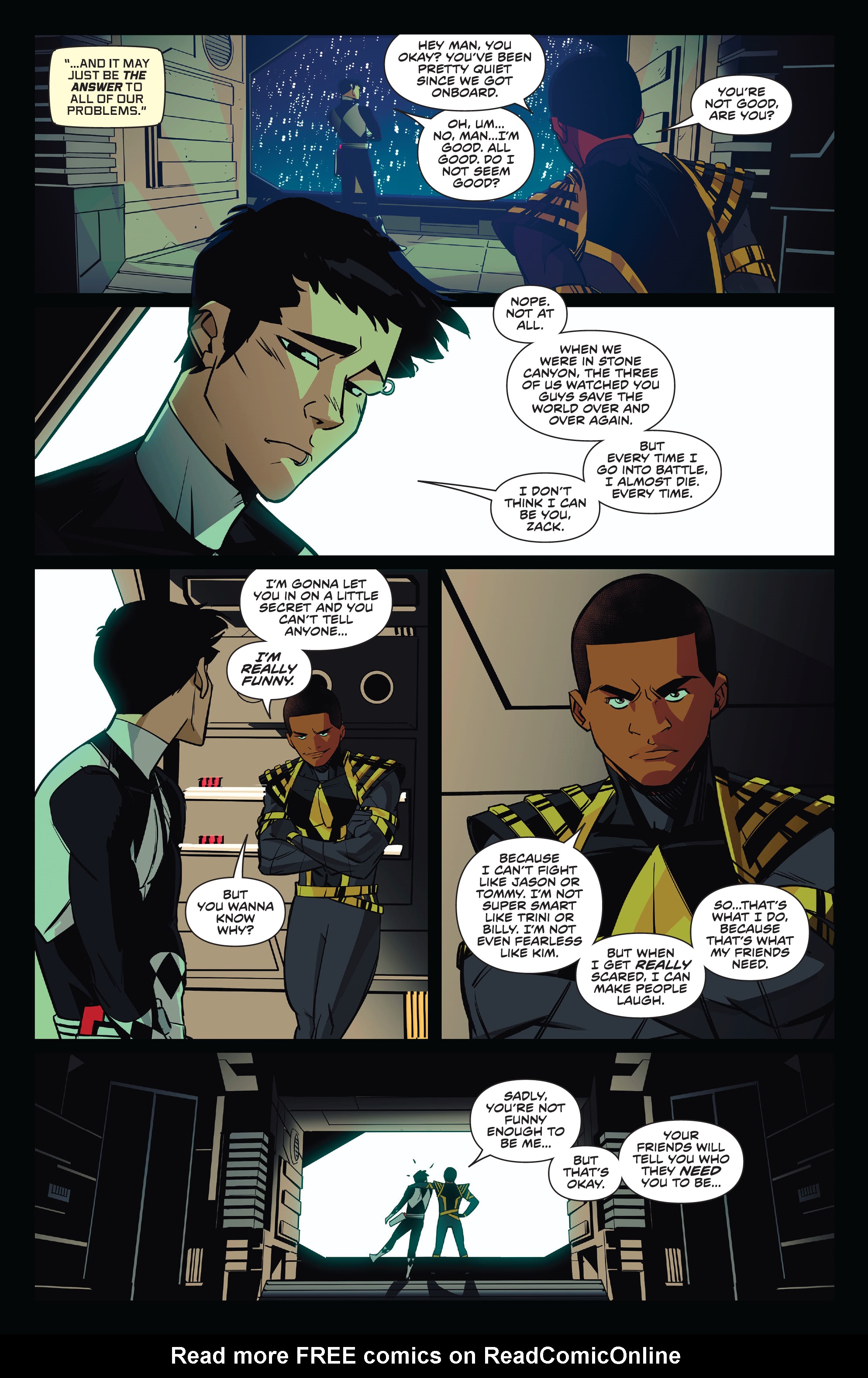 Mighty Morphin Power Rangers Issue #48 - Page 22