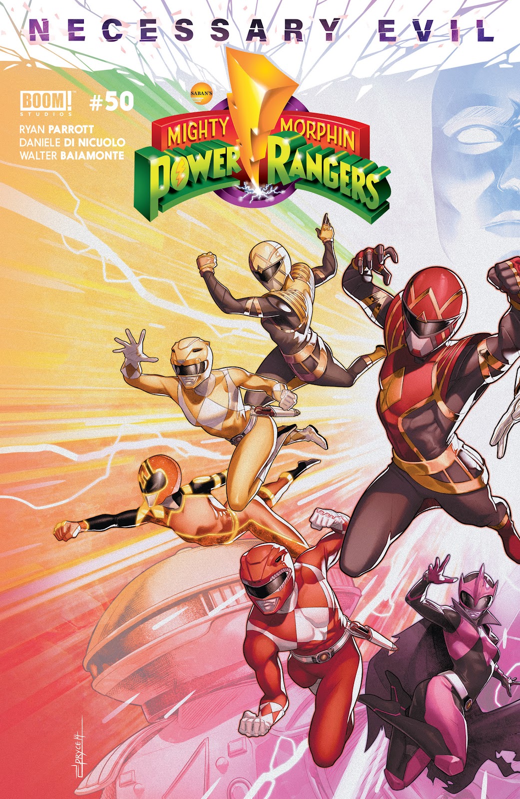 Mighty Morphin Power Rangers Issue #50 - Page 1