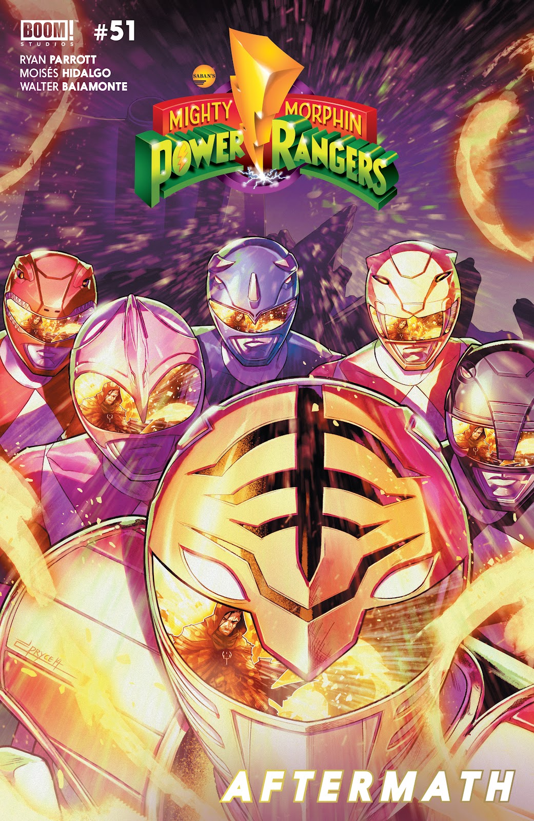 Mighty Morphin Power Rangers Issue #51 - Page 1
