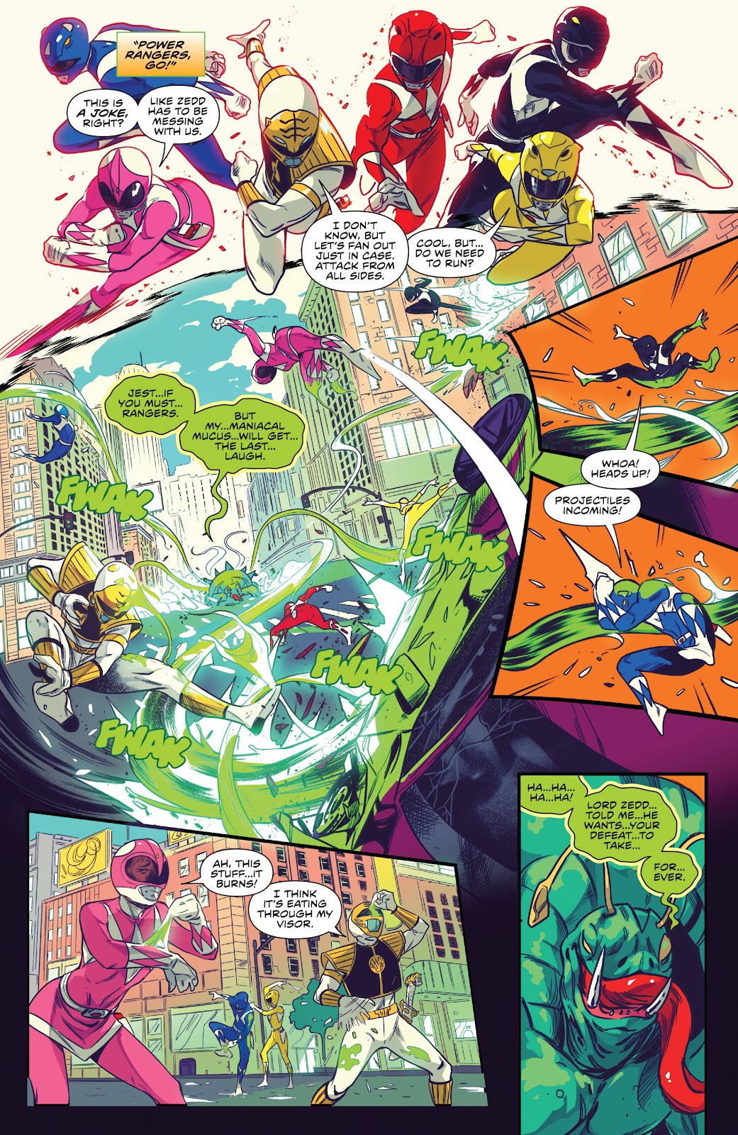 Mighty Morphin Power Rangers Issue #51 - Page 17