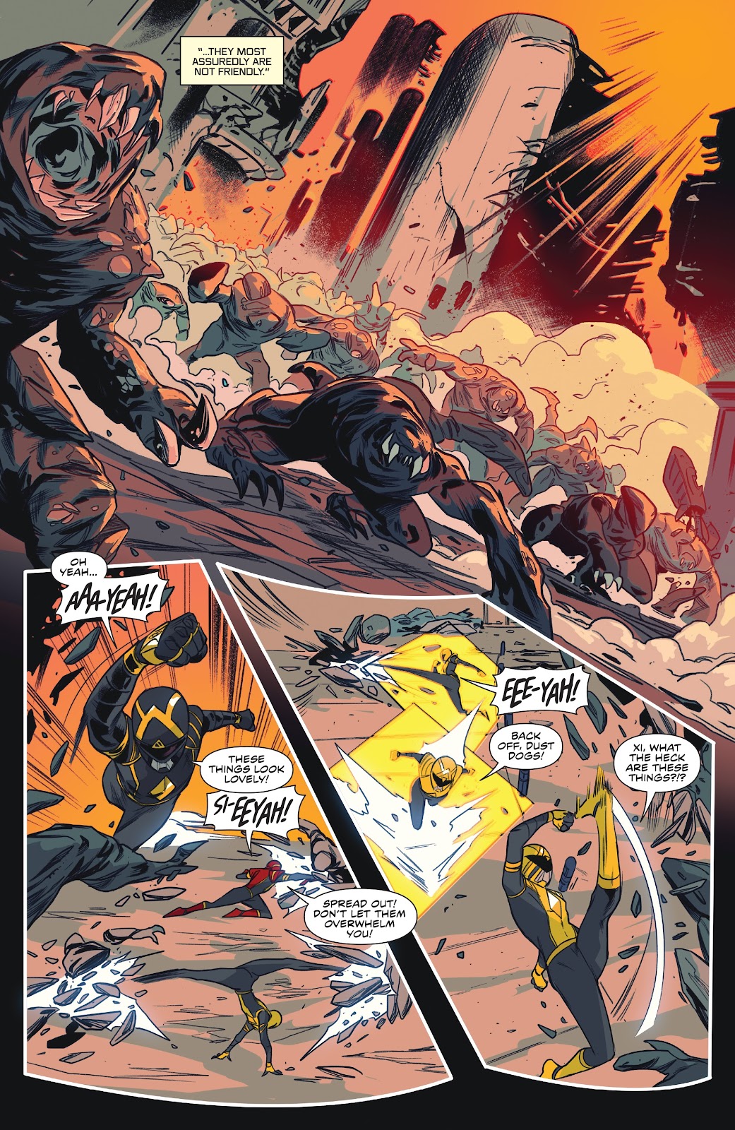 Mighty Morphin Power Rangers Issue #52 - Page 17