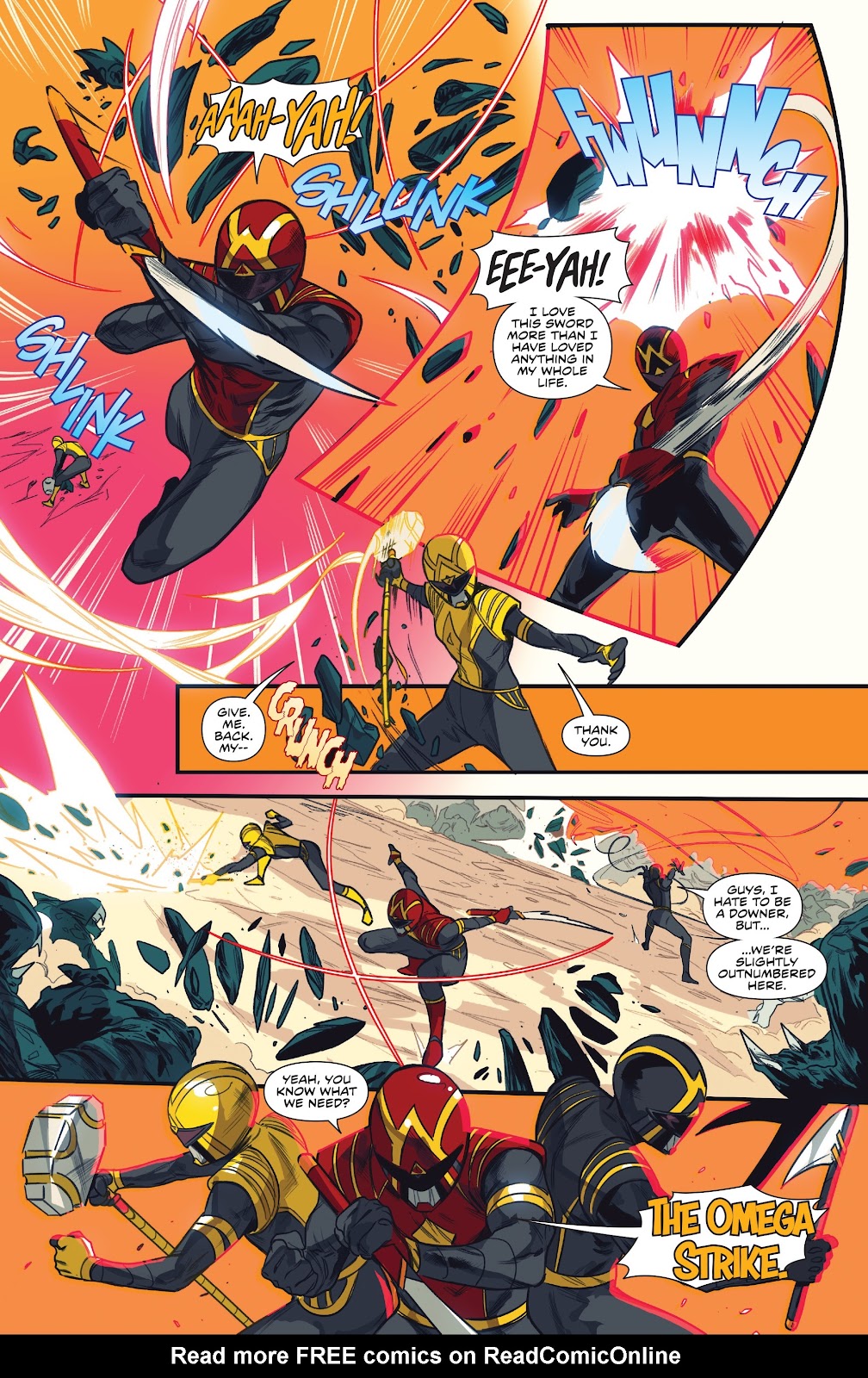 Mighty Morphin Power Rangers Issue #52 - Page 20