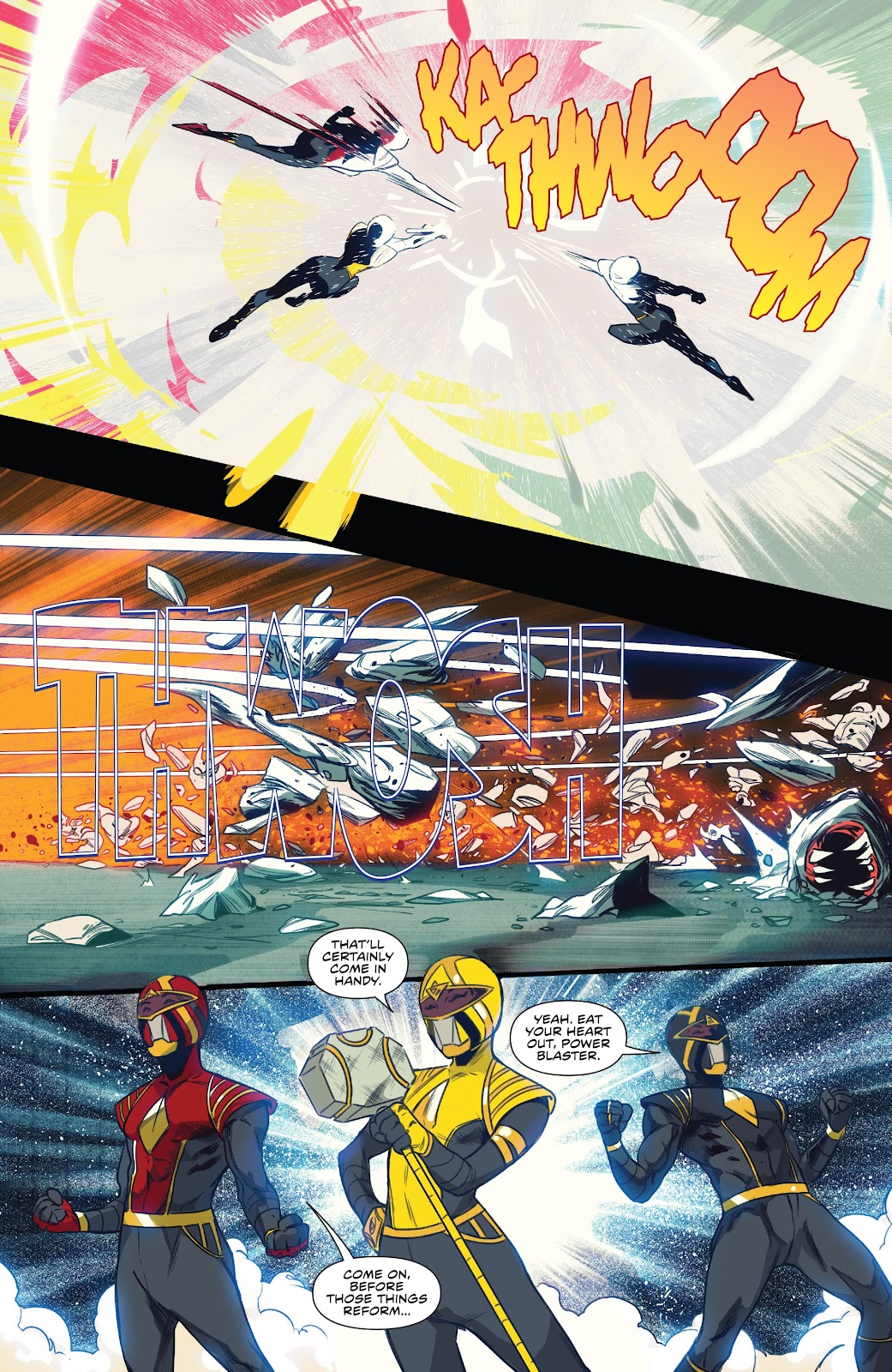Mighty Morphin Power Rangers Issue #52 - Page 22