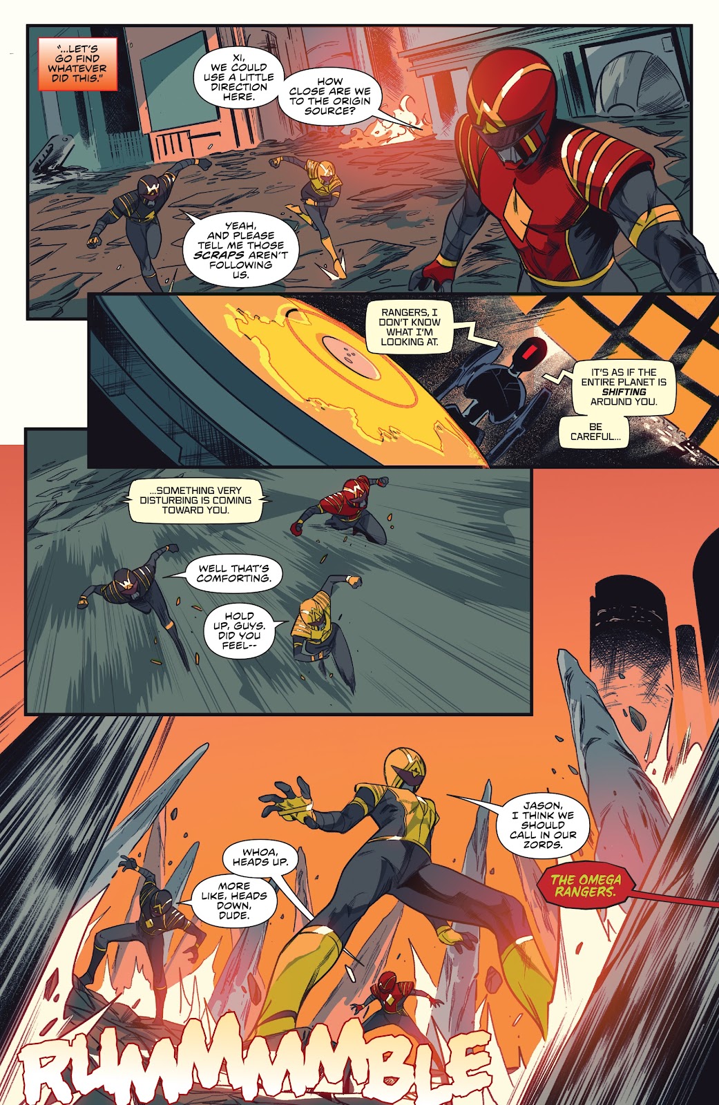 Mighty Morphin Power Rangers Issue #52 - Page 23