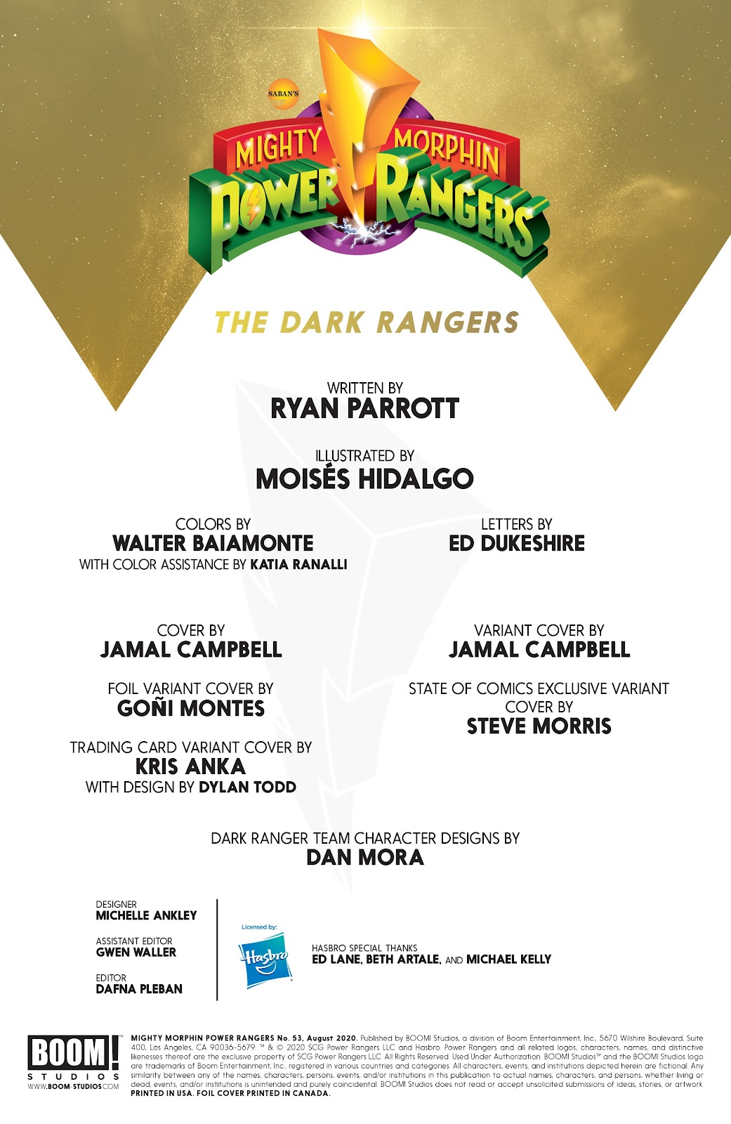 Mighty Morphin Power Rangers Issue #53 - Page 2