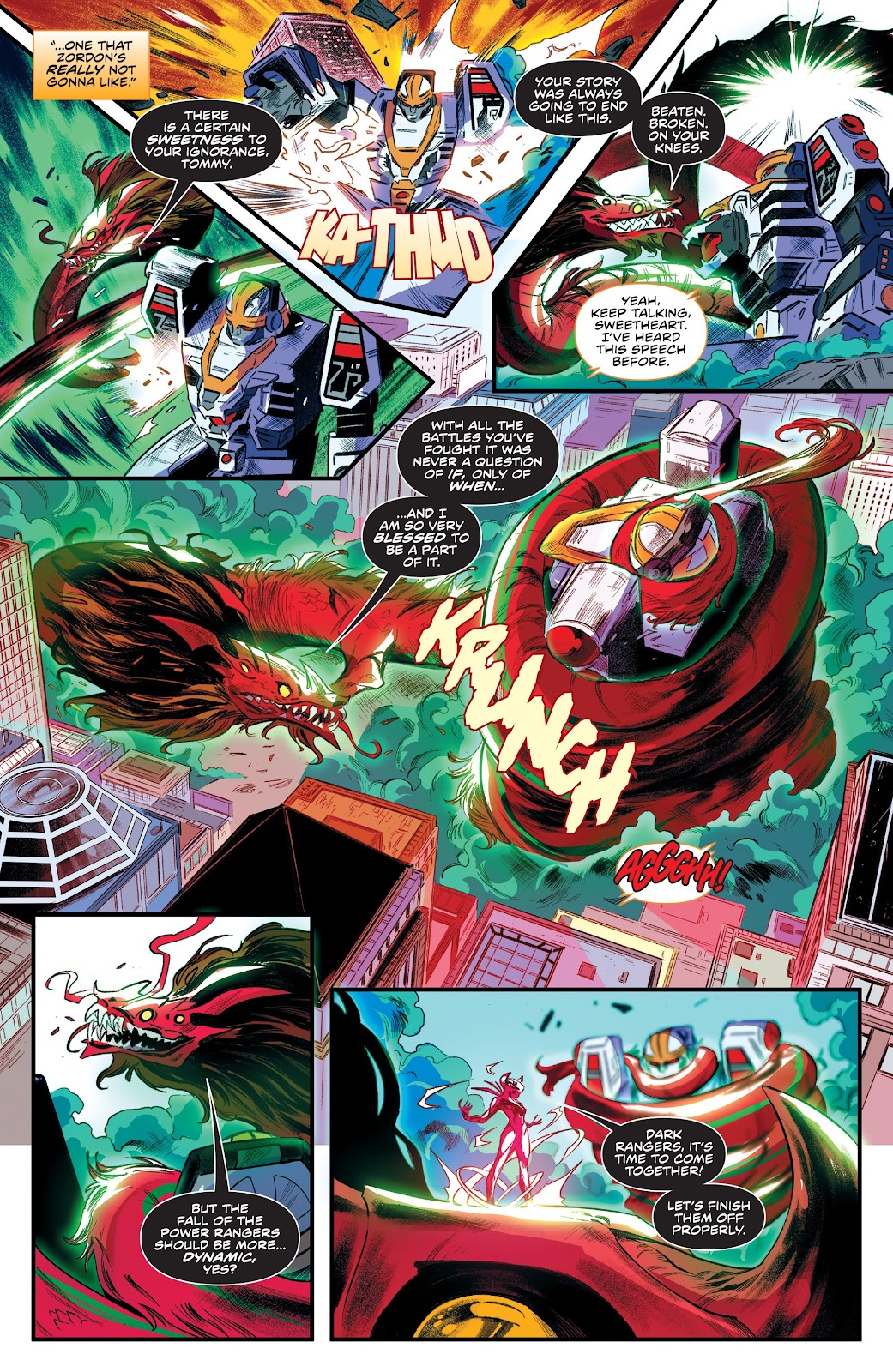 Mighty Morphin Power Rangers Issue #55 - Page 10