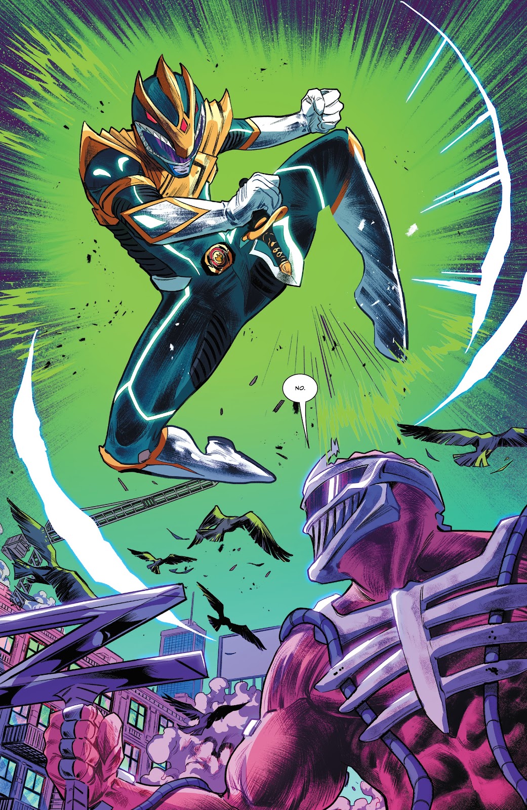 Mighty Morphin Power Rangers Issue #55 - Page 17