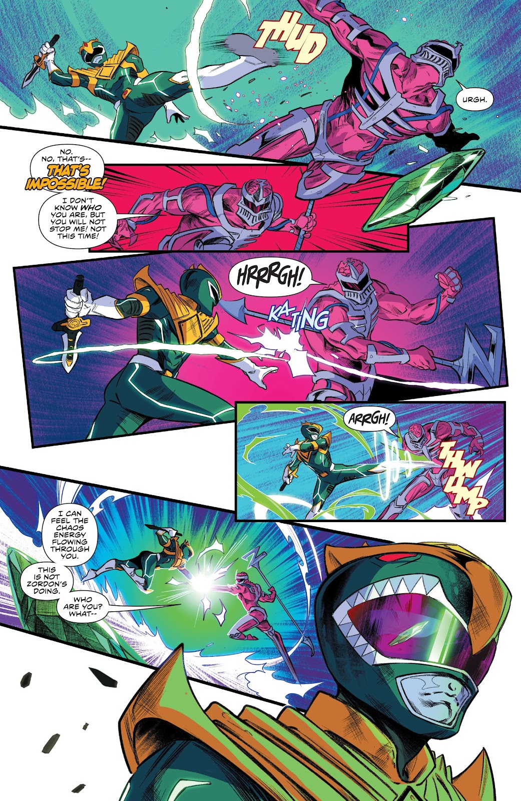 Mighty Morphin Power Rangers Issue #55 - Page 18