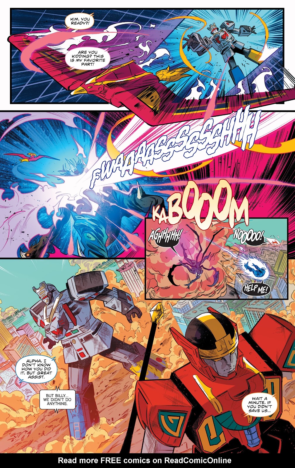 Mighty Morphin Power Rangers Issue #55 - Page 21