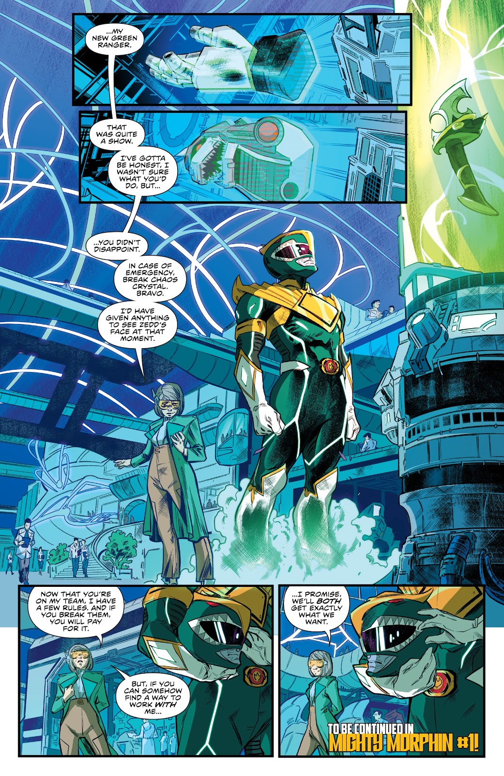Mighty Morphin Power Rangers Issue #55 - Page 23