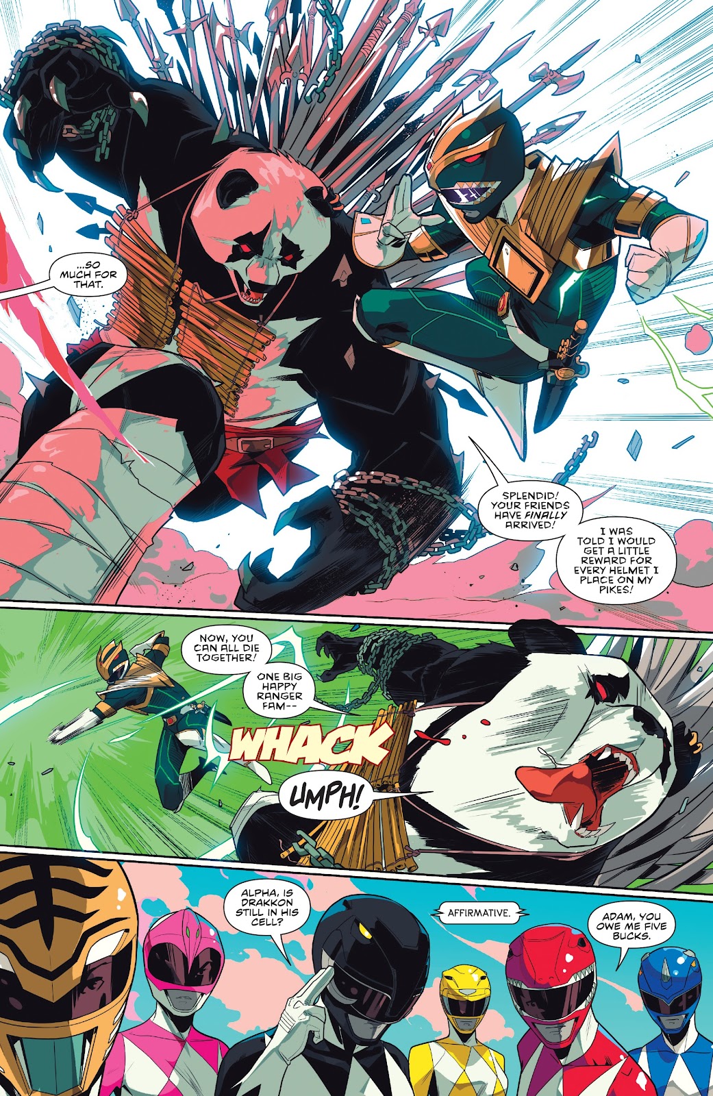 Mighty Morphin Issue #1 - Page 22